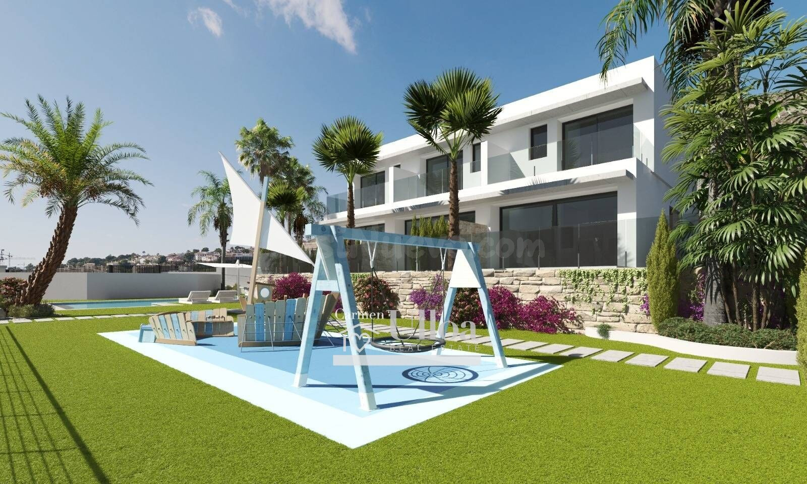 MODERNA VIVIENDA ADOSADA EN FINESTRAT
