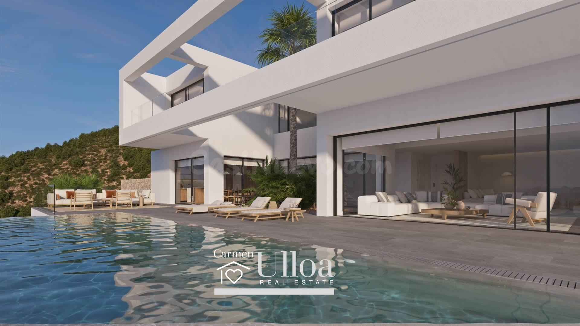 VILLA EN BENISSA: DISEÑO, ELEGANCIA Y NATURALEZA EN PERFECTA ARMONÍA