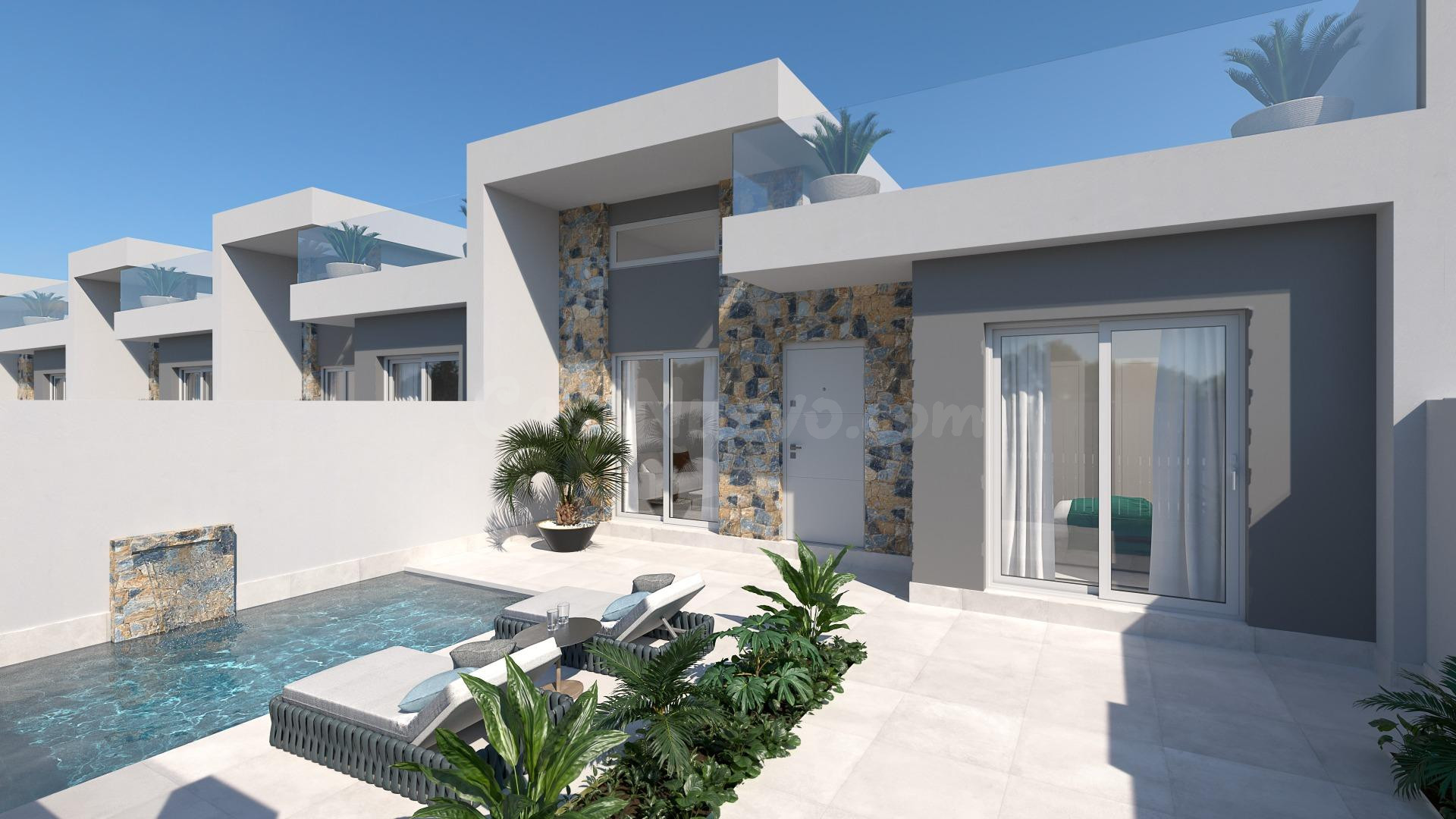 Villa en una planta
