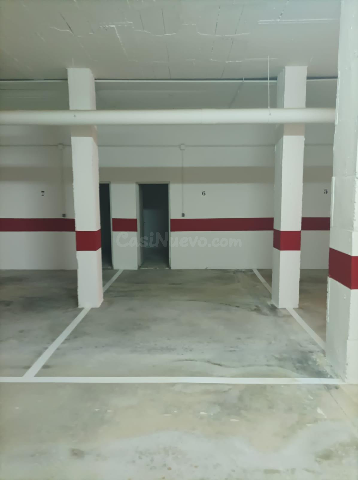 Plazas de aparcamiento cubiertas