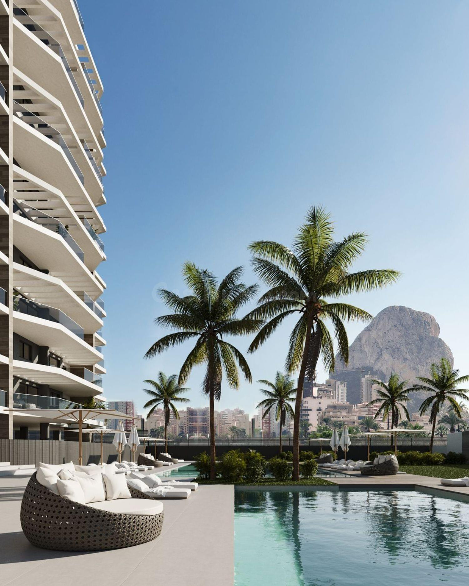 Apartamento de obra nueva en Calpe