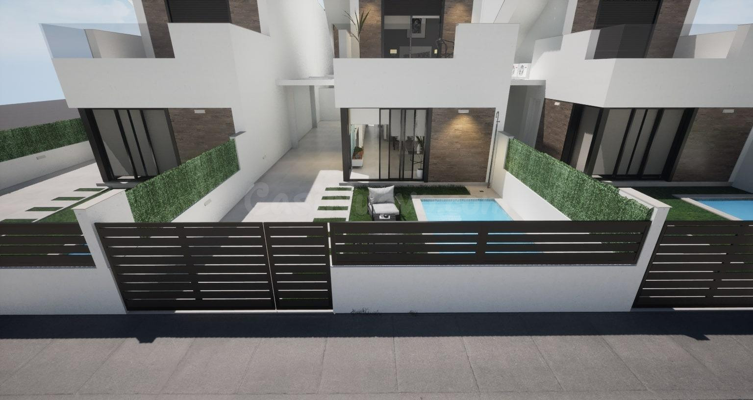 Villas magnificas al lado del mar en Los Alcazares