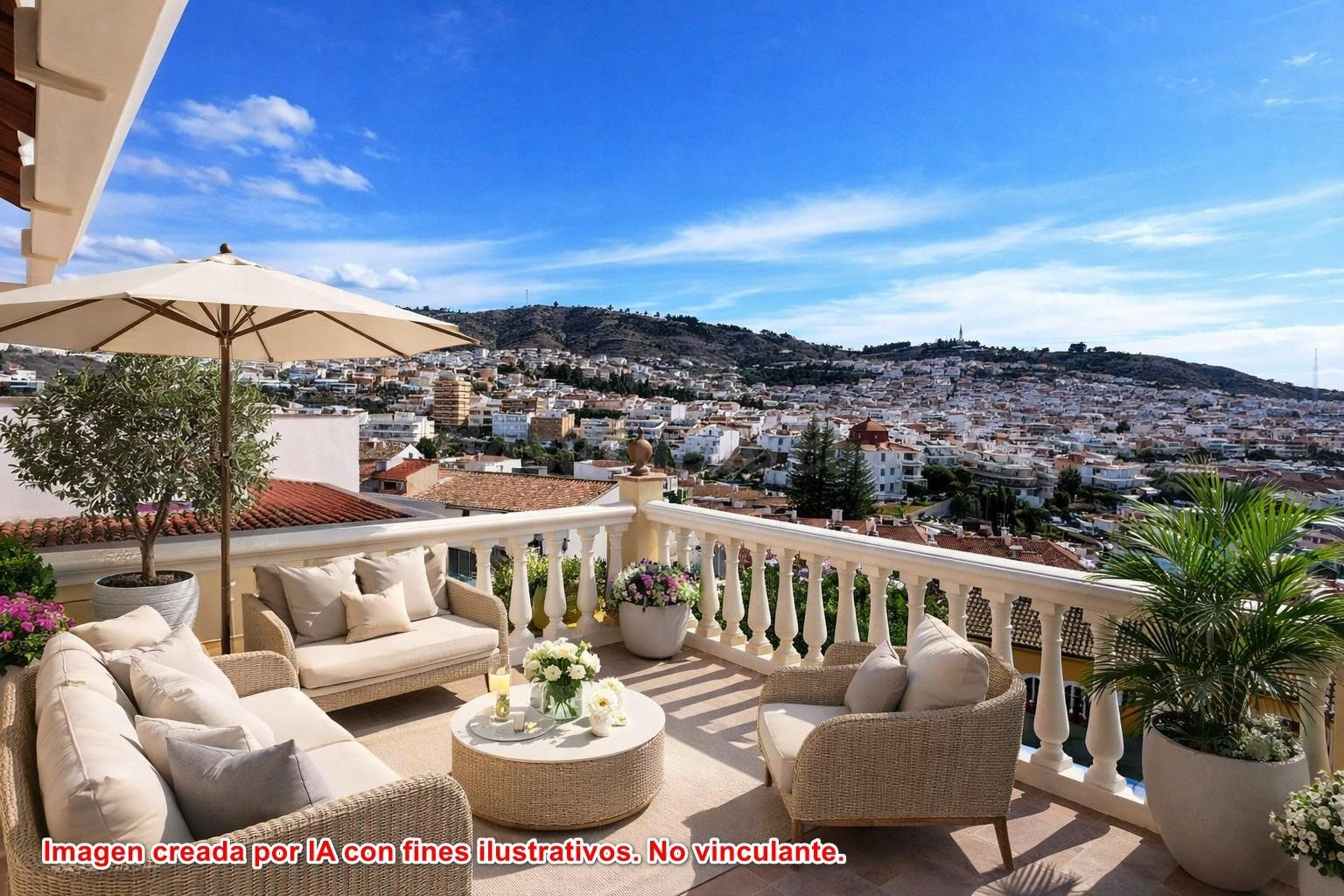 CASA CON VISTAS PANORAMICAS EN PUERTO DE LA TORRE
