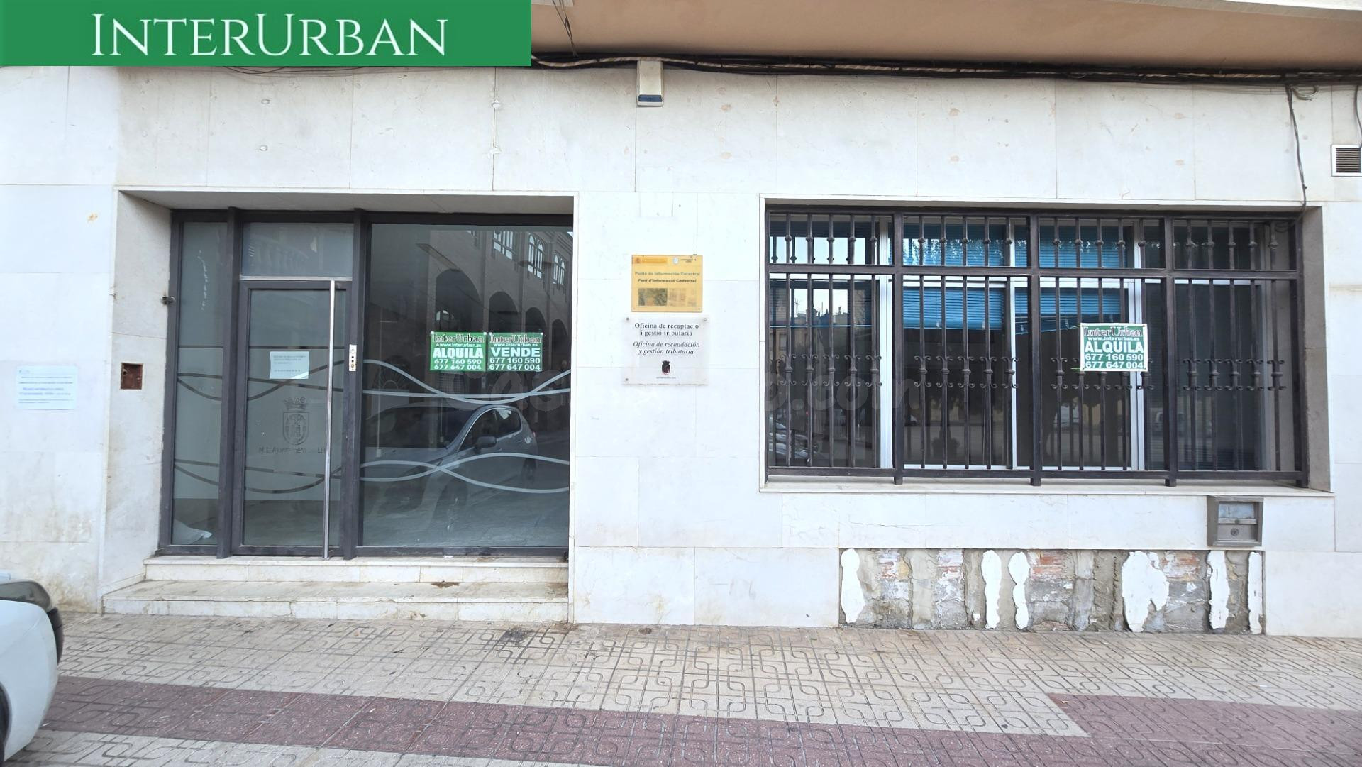EXCLUSIVA: LOCAL ESQUINERO EN PLENO CENTRO DE LLÍRIA — 219 m2, GRAN FACHADA Y DESPACHOS