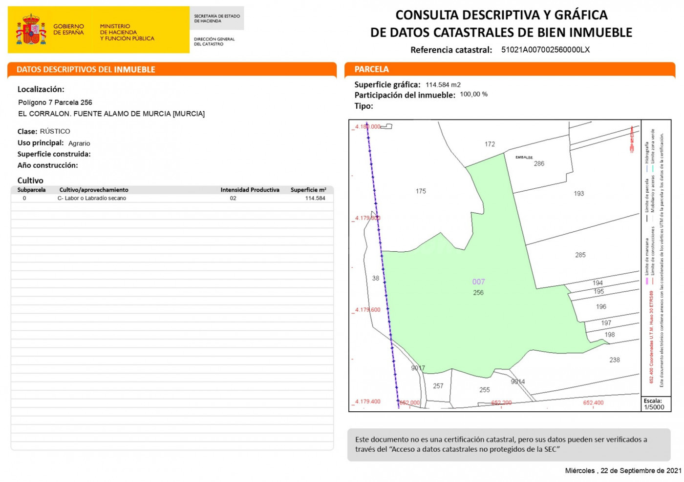 Terreno en venta en Los Arromis