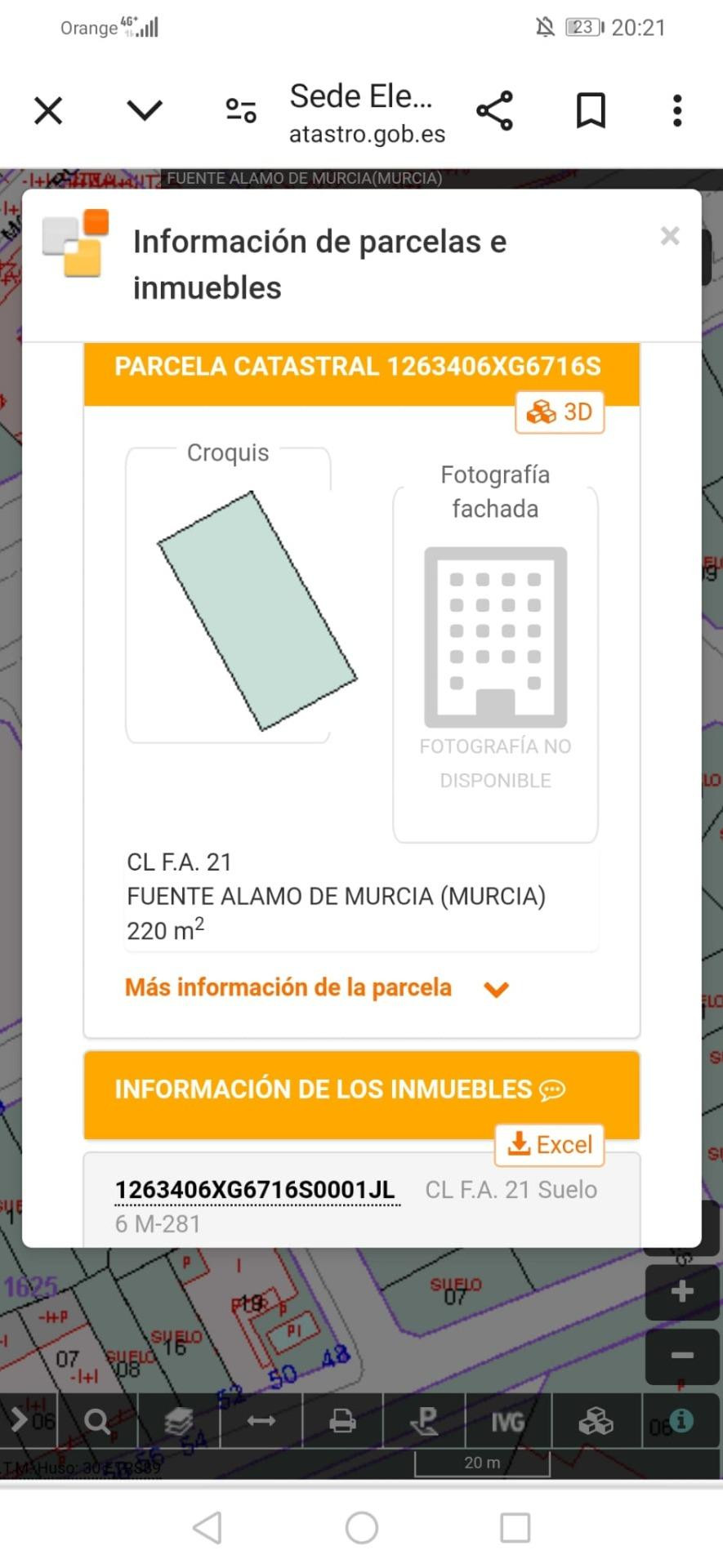 SE VENDE SOLAR URBANIZABLE EN FUENTE ÁLAMO DE MURCIA