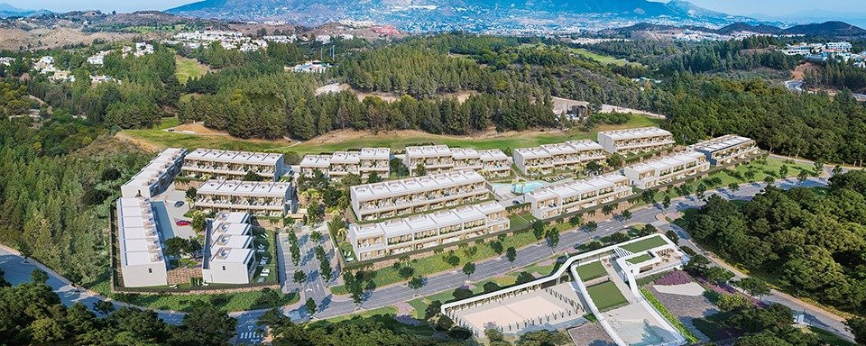Complejo urbanístico de lujo en Mijas (Costa del Sol).