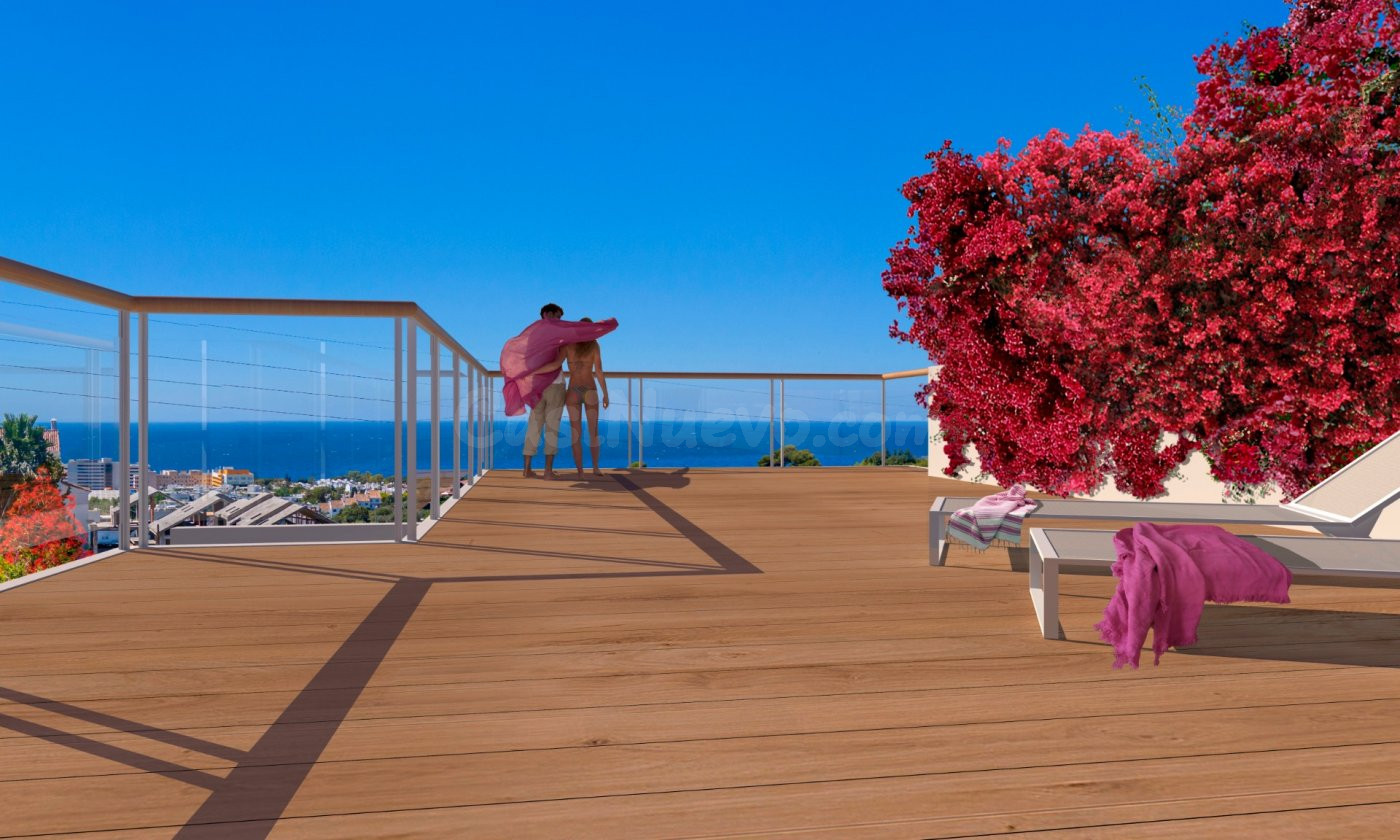 Conjunto de ocho villas independientes en Marbella.
