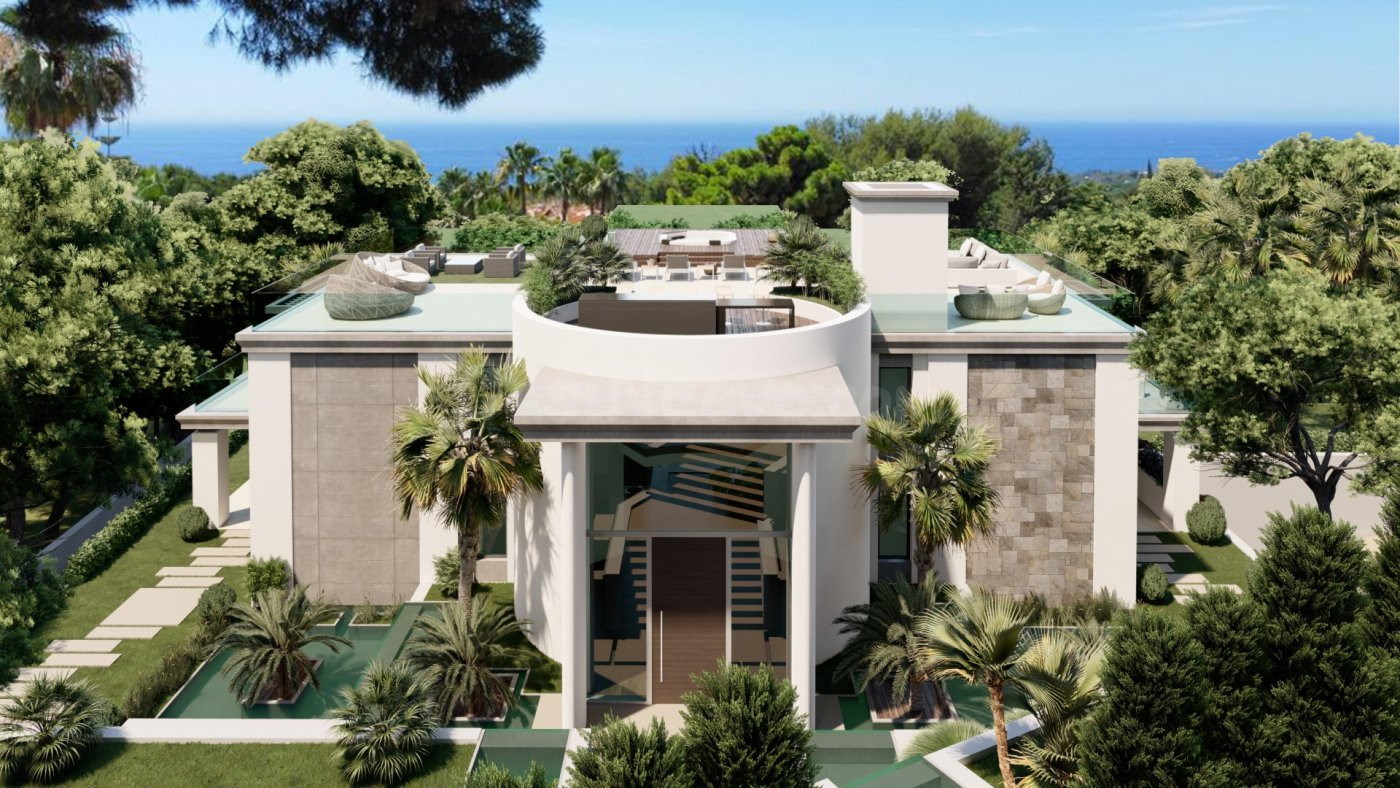 Villa de lujo en la prestigiosa Sierra Blanca.