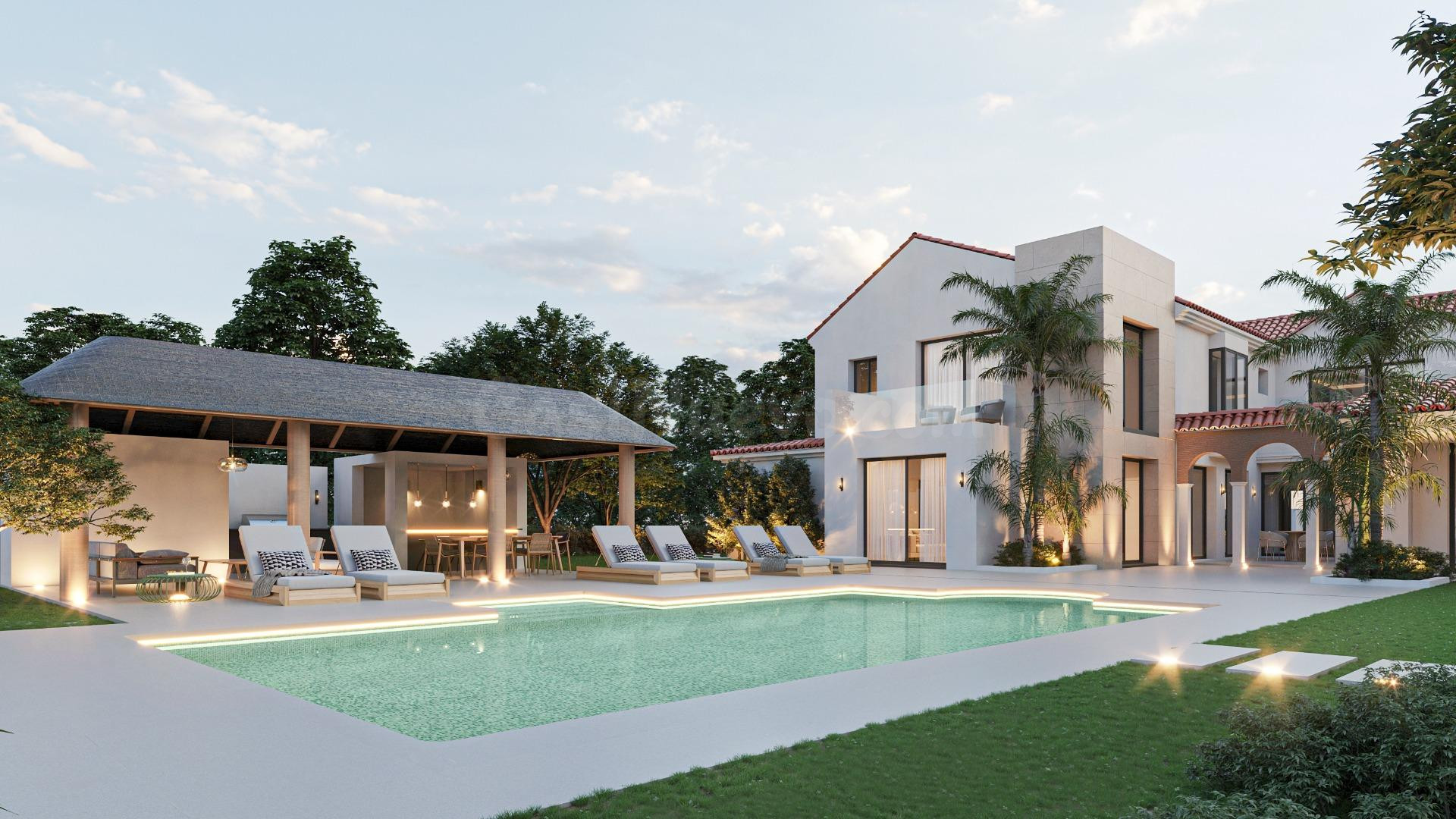 IMPRESIONANTE VILLA DE LUJO EN LAS BRISAS, MARBELLA.