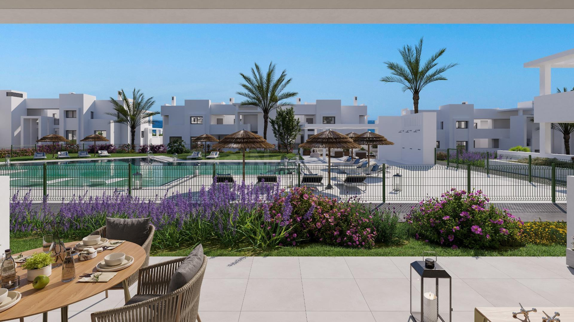 Fabuloso piso de obra nueva junto a la playa en Estepona