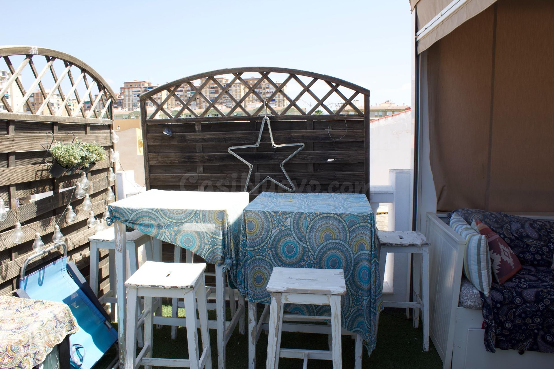 Fantástica casa de 4 plantas, reformada, a 500 metros de la Playa en Málaga