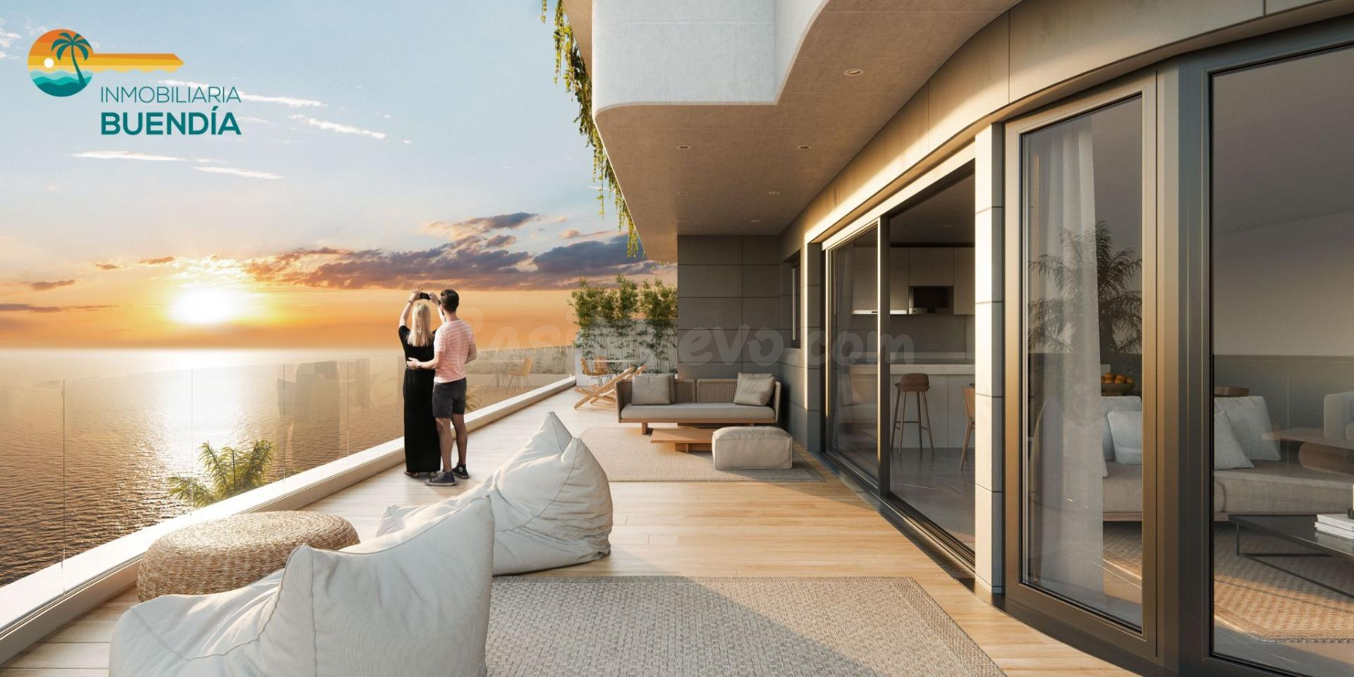 APARTAMENTOS DE LUJO CON MARAVILLOSAS VISTAS AL MAR - AGUILAS, MURCIA