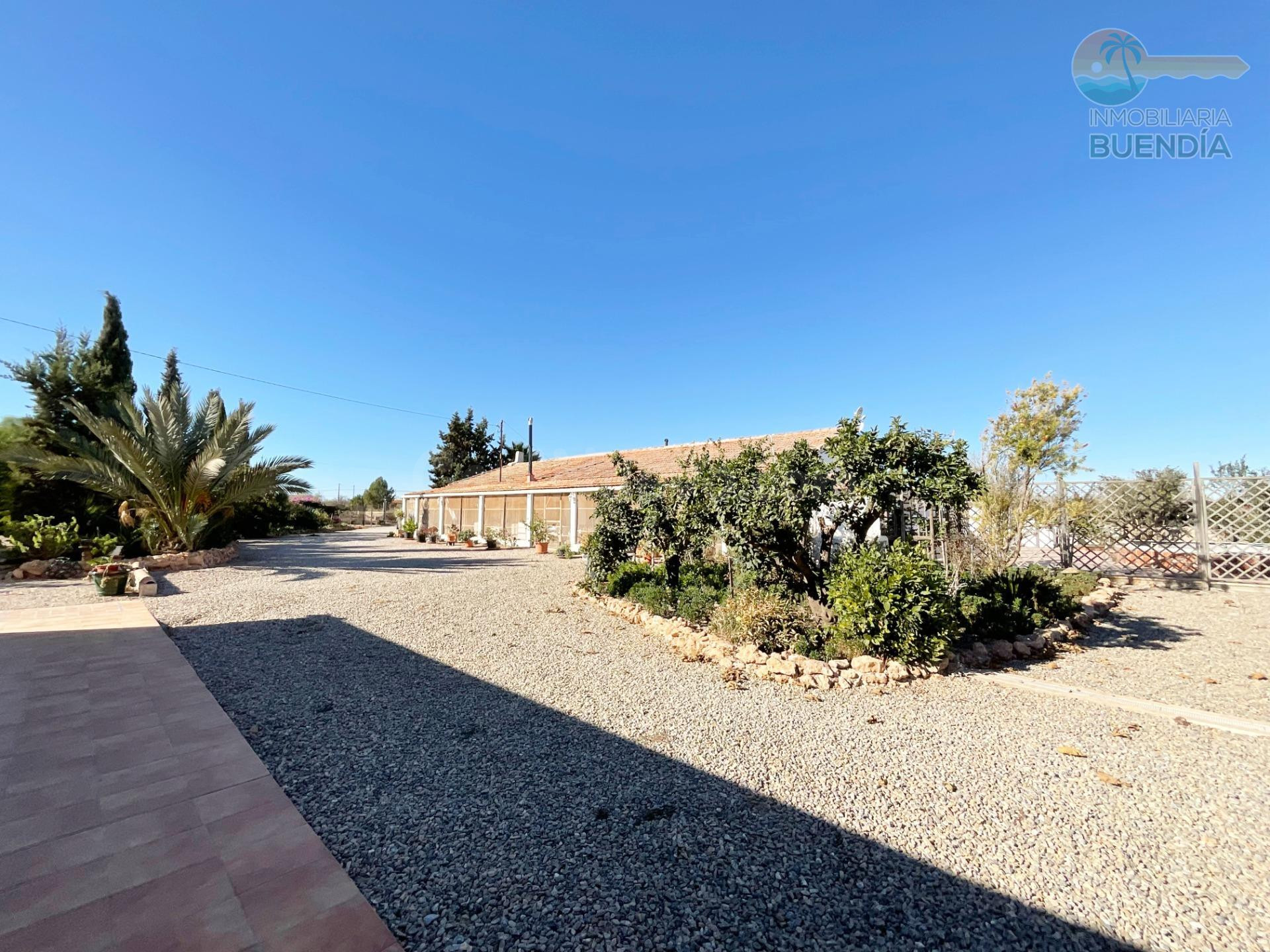 TERRENO CON CASA PRINCIPAL Y VARIAS PARA INVITADOS O ALQUILAR EN CAMPILLO DE ABAJO, FUENTE ALAMO.