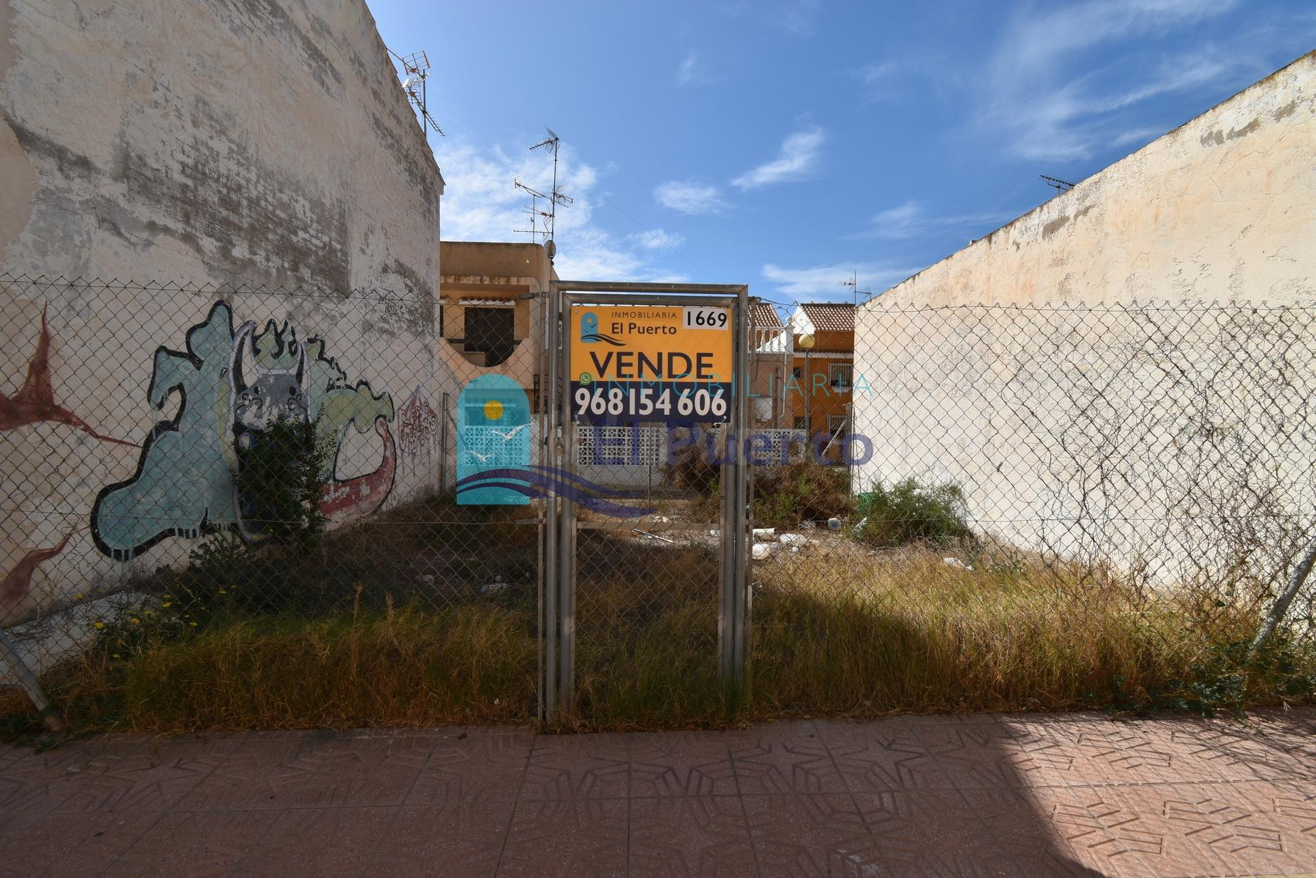 SOLAR EN VENTA EN PUERTO DE MAZARRÓN - REF 1669