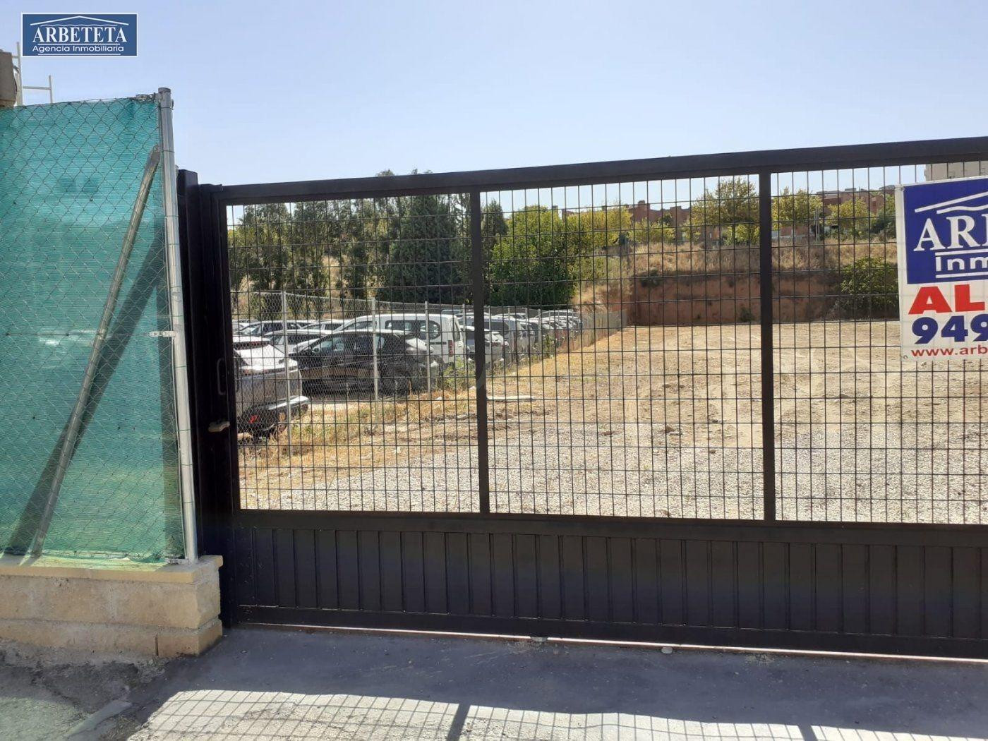 INMOBILIARIA ARBETETA ALQUILA PARCELA INDUSTRIAL EN GUADALAJARA
