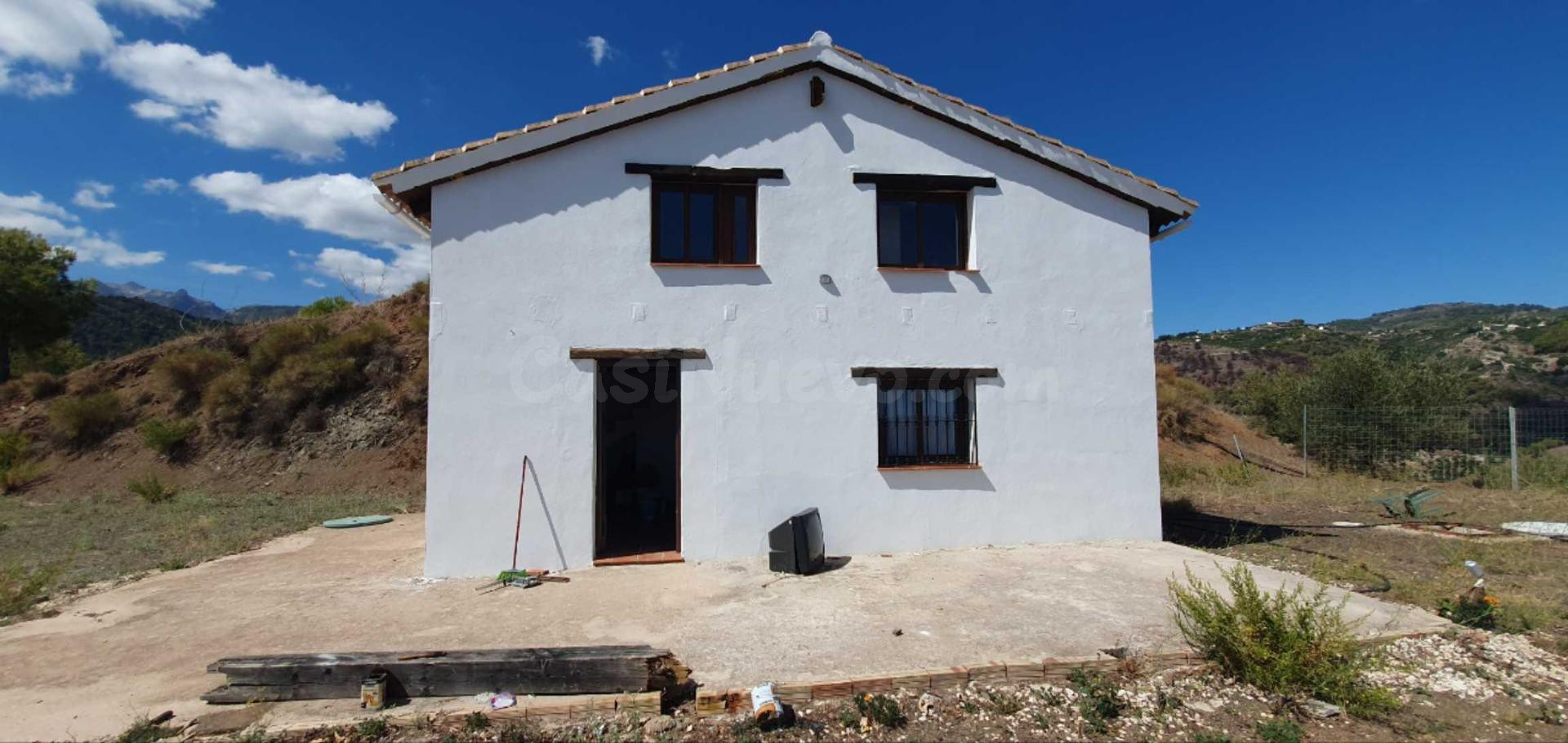 Casa  de campo en el Parque Nacional de la Sierra de las Nieves
