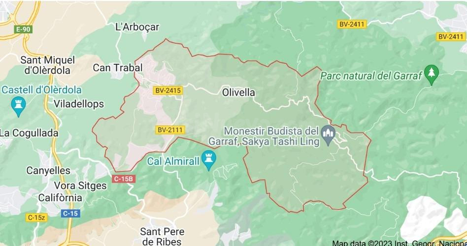 Parcela en venta en Olivella