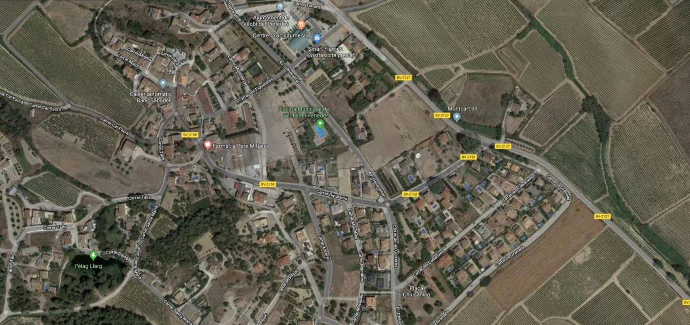 Parcela en venta en Vilobí del Penedès