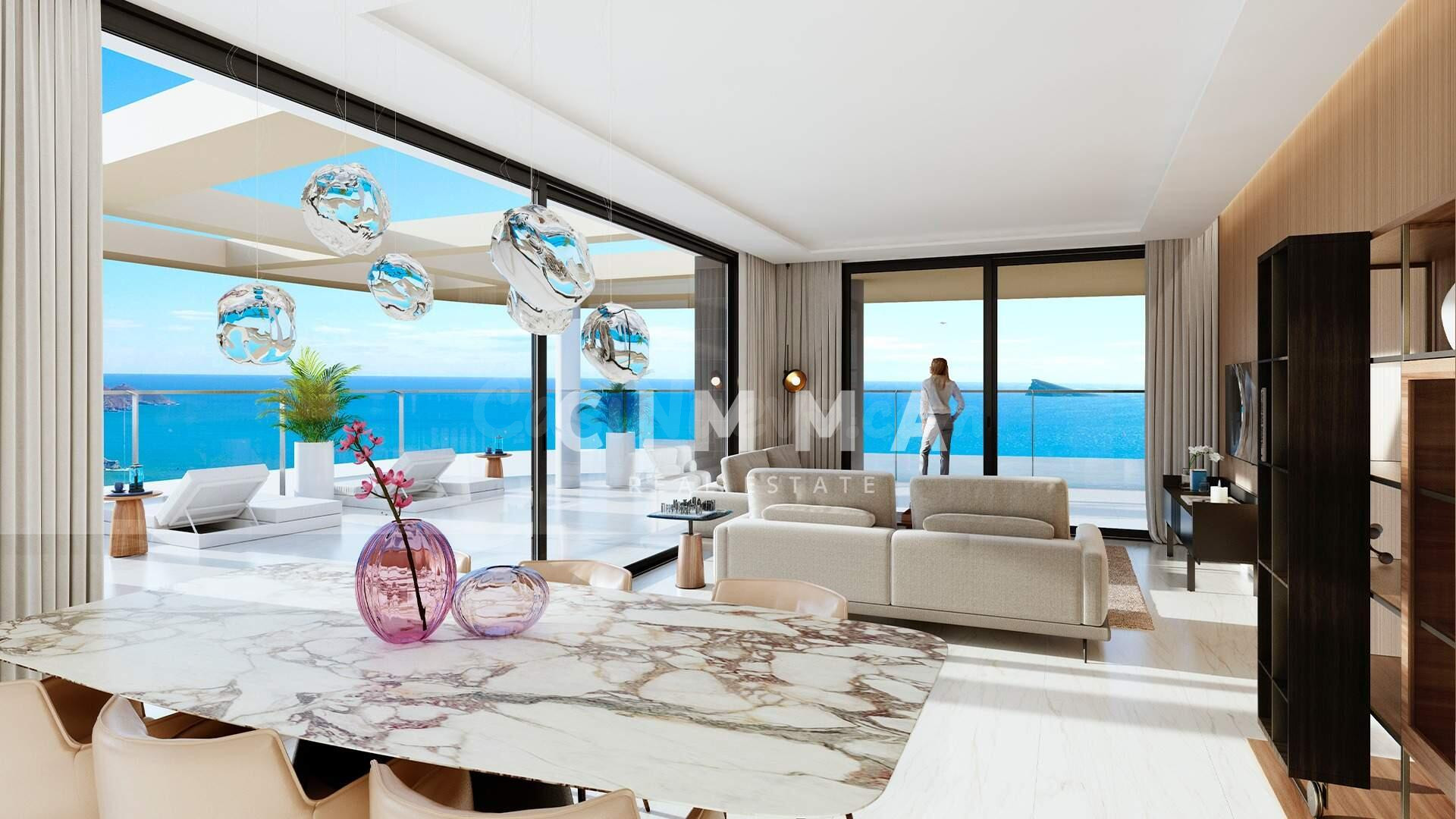 Apartamento de lujo dos dormitorios en Poniente