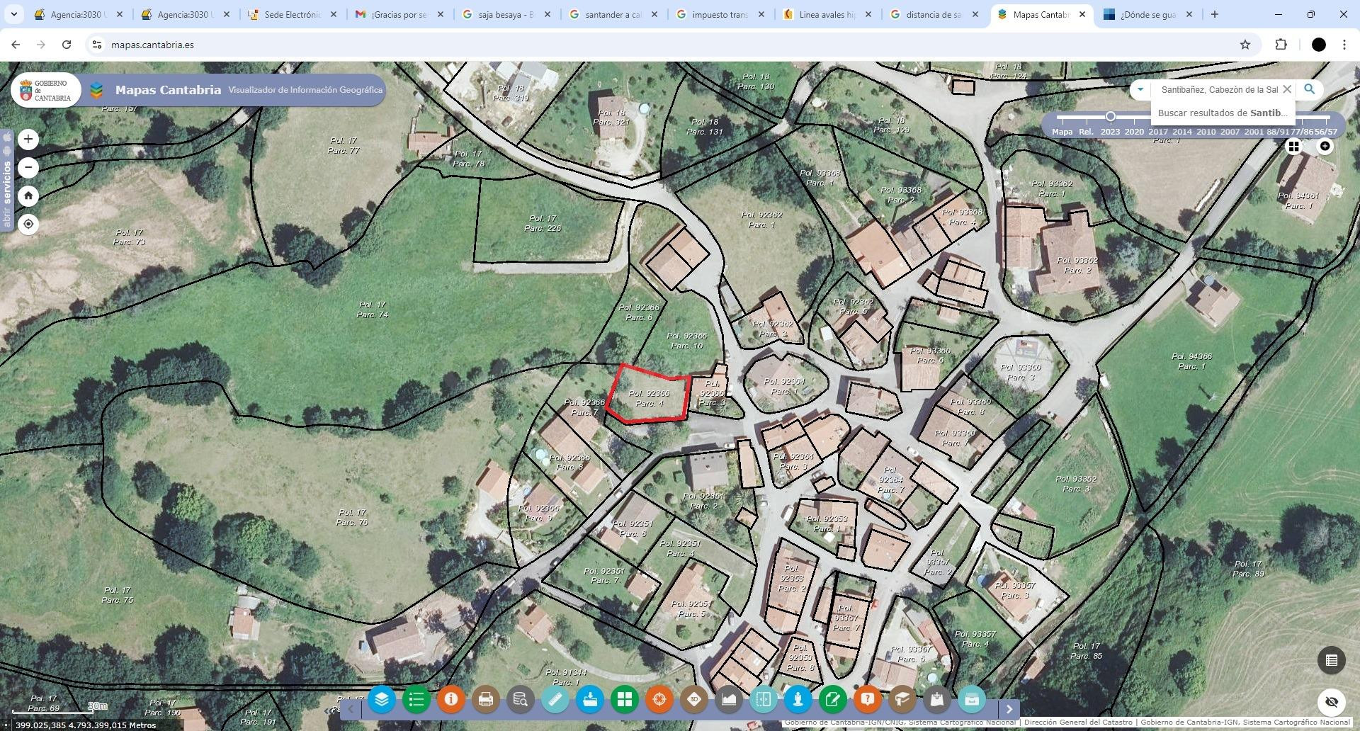 Terreno urbano en Santibañez, Cabezón de la Sal