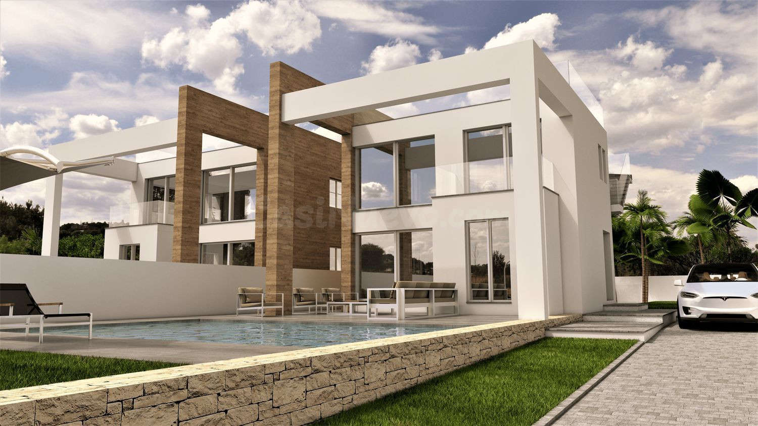 FANTASTICAS VILLAS DE OBRA NUEVA A ESCASOS METROS DEL MAR EN CABO CERVERA, TORREVIEJA, COSTA BLANCA