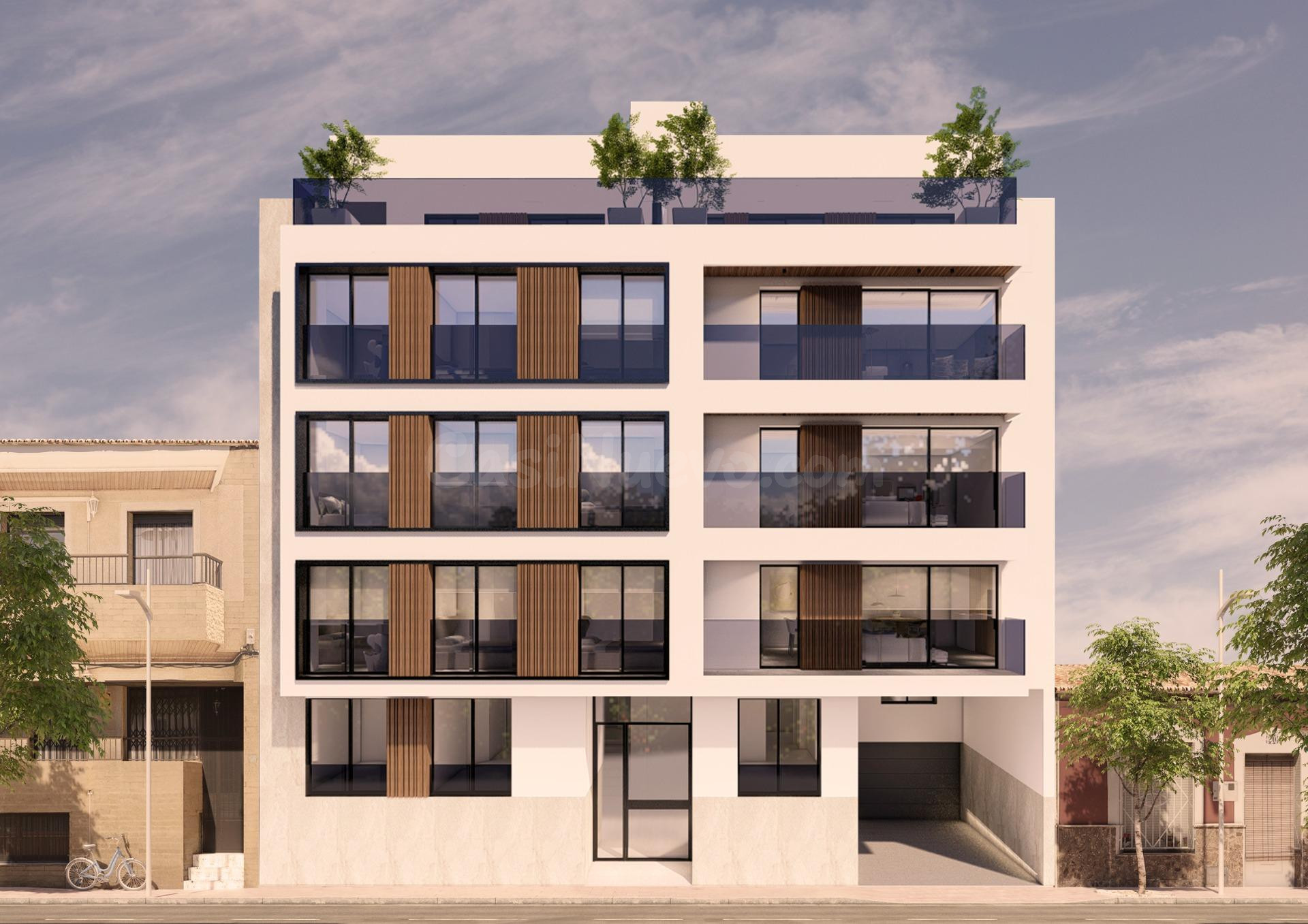 ESPECTACULARES APARTAMENTOS DE OBRA NUEVA EN EL CENTRO DE GUARDAMAR DEL SEGURA, COSTA BLANCA