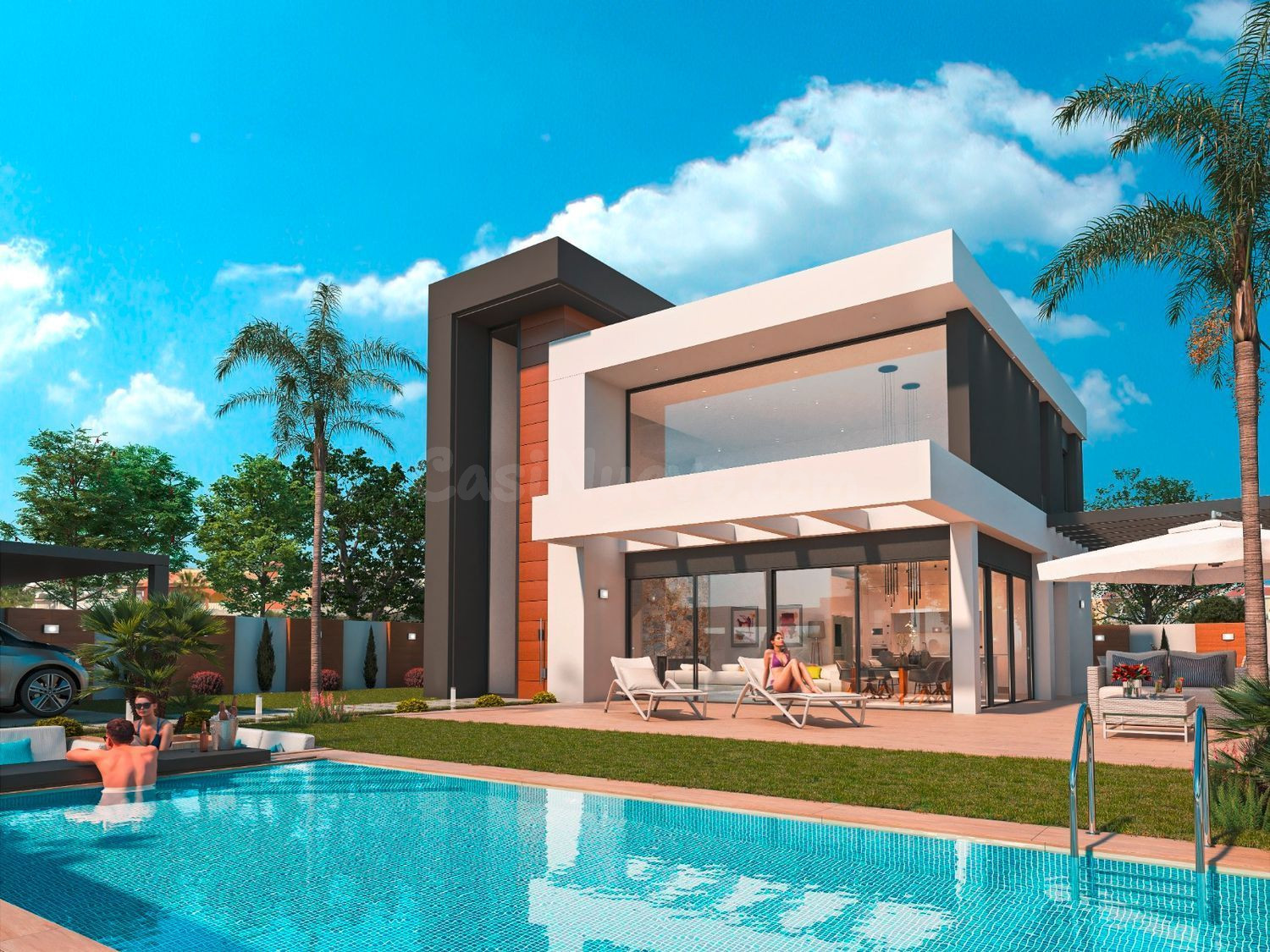 DESCUBRE ESTA INCREIBLE VILLA DE OBRA NUEVA UBICADAS EN ORIHUELA COSTA