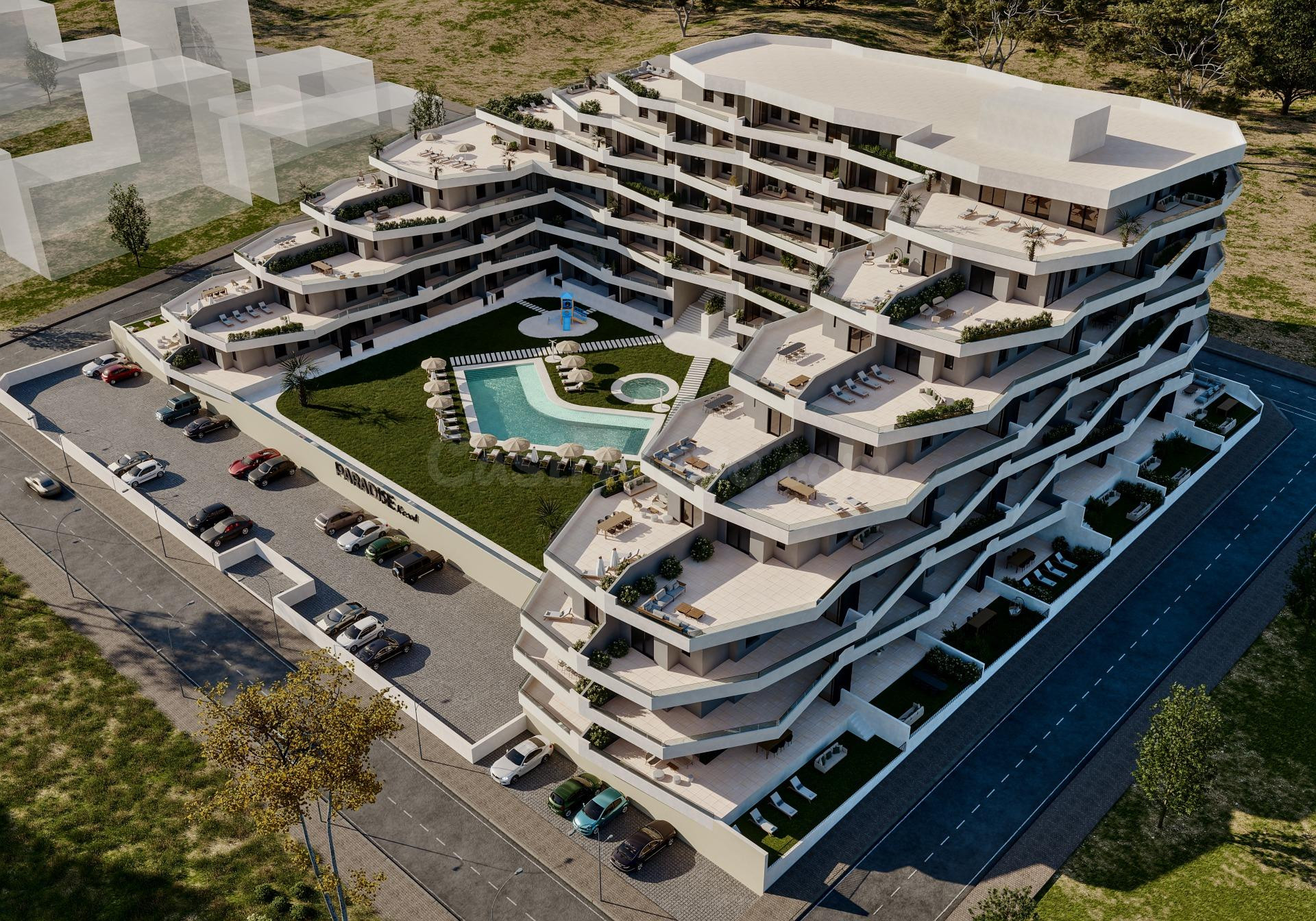 Fantástico residencial de viviendas en Urbanización cerrada en San Miguel de Salinas, Alicante