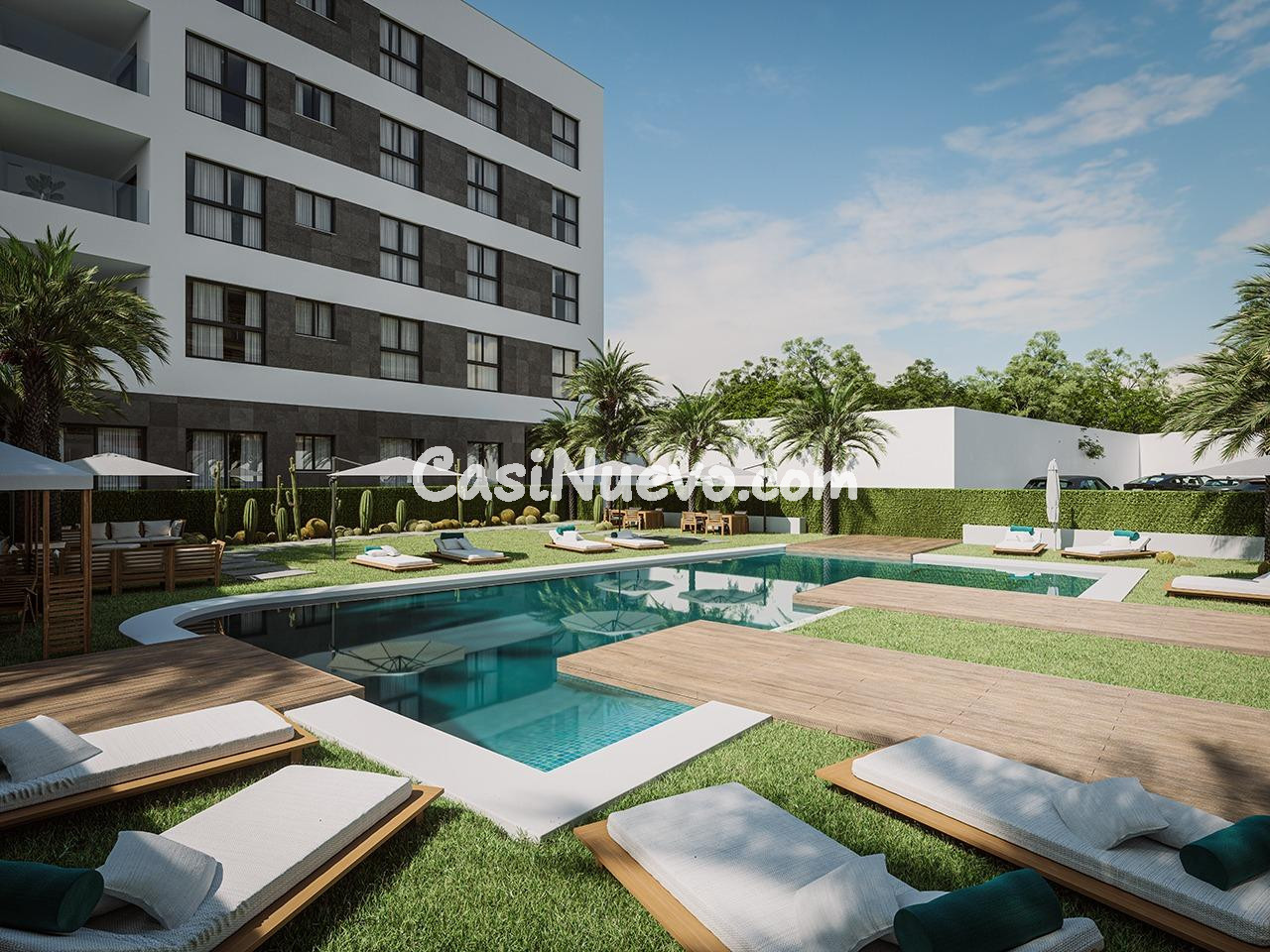 Fantásticas plantas bajas de obra nueva con piscina comunita - foto 3