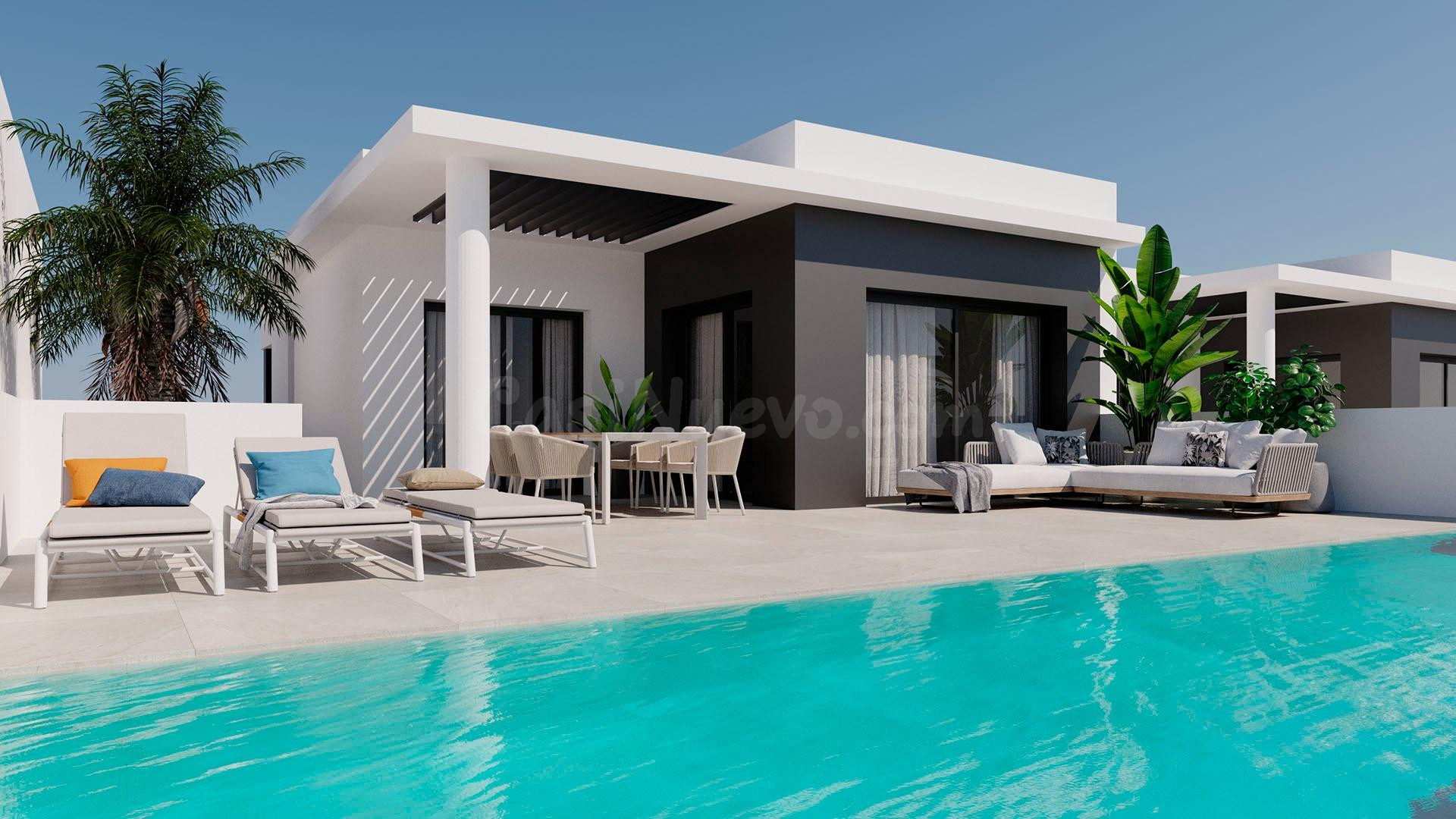 PRECIOSA VILLA DE OBRA NUEVA LLAVE EN MANO EN CIUDAD QUESADA, ROJALES, ALICANTE, COSTA BLANCA