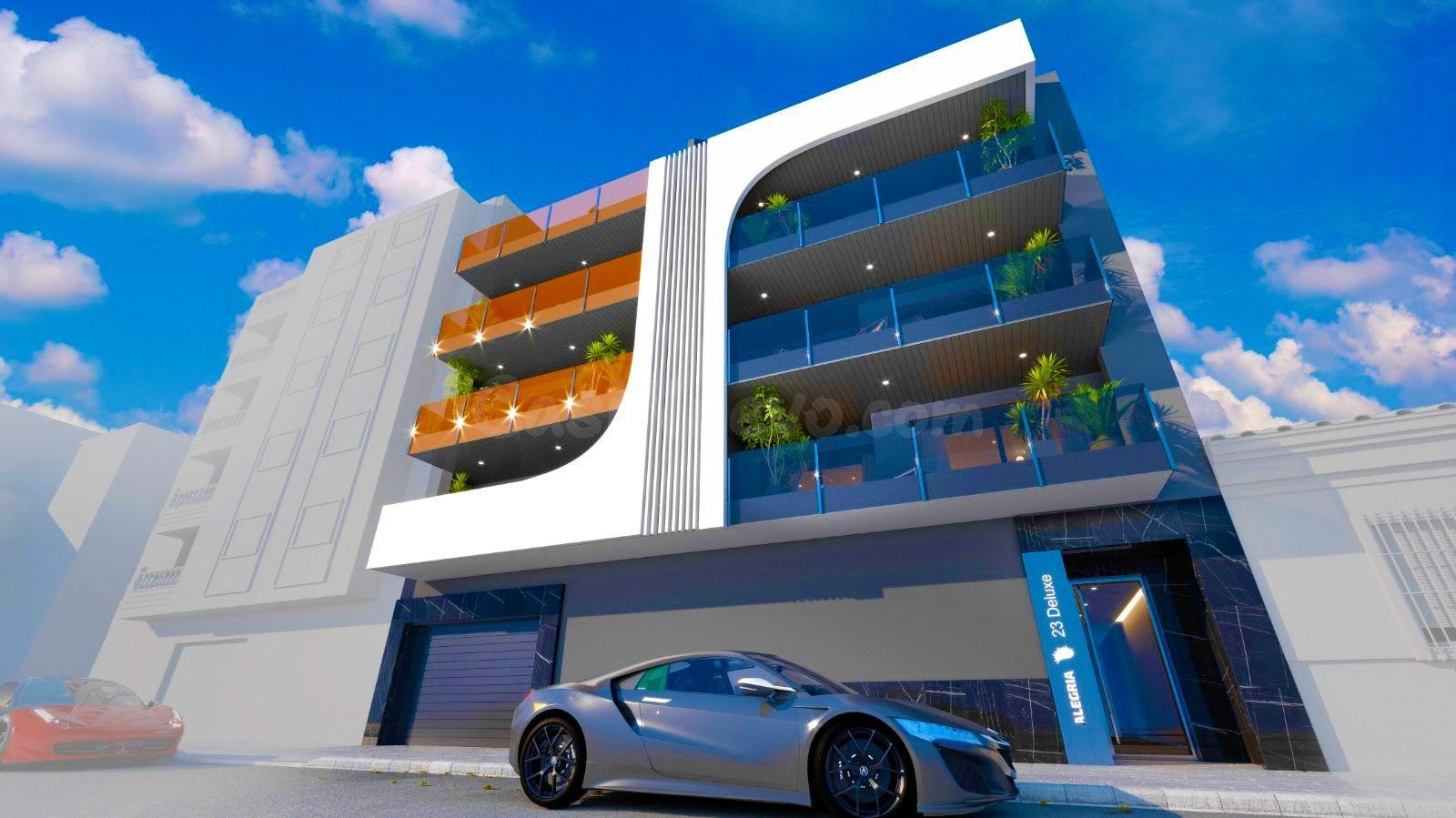 FANTÁSTICO RESIDENCIAL DE OBRA NUEVA A TAN SOLO 150 METROS DE LAS PLAYAS DE TORREVIEJA, COSTA BLANCA
