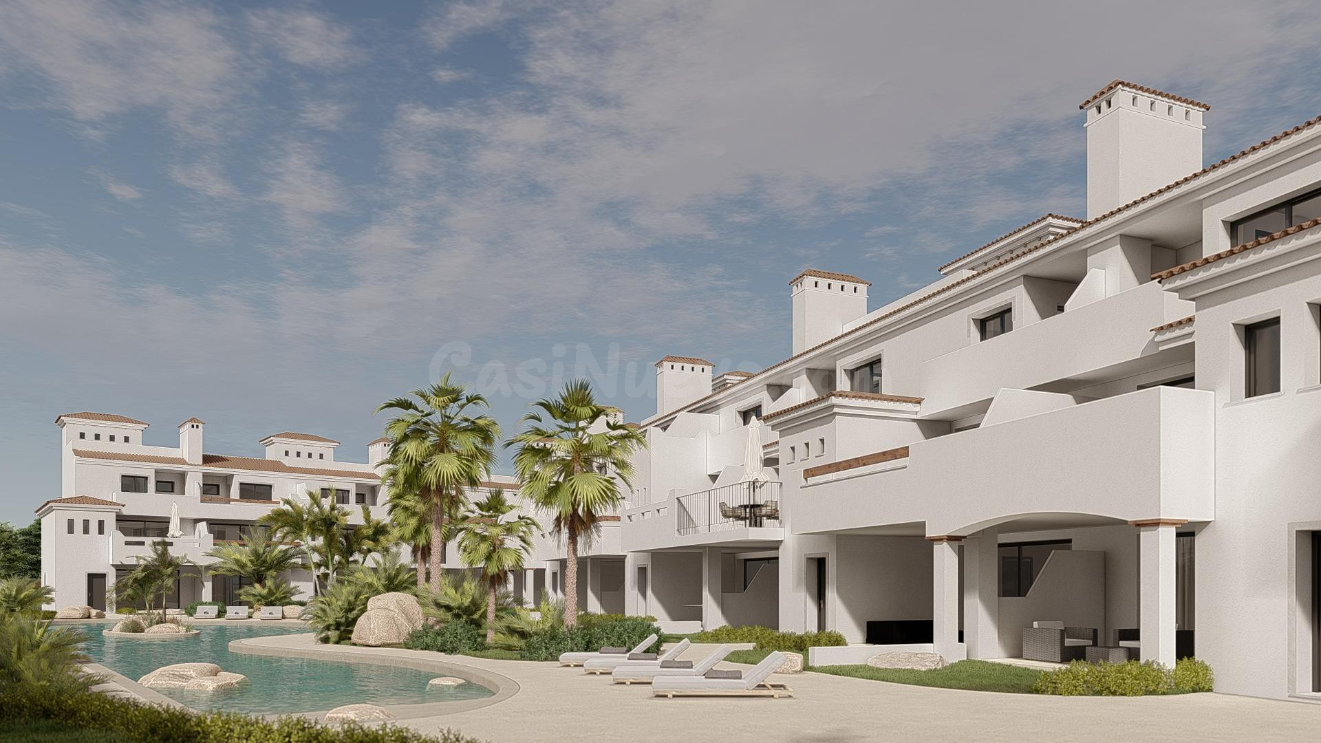 Apartamentos de obra nueva en Serena Golf-Los Alcázares -Murcia