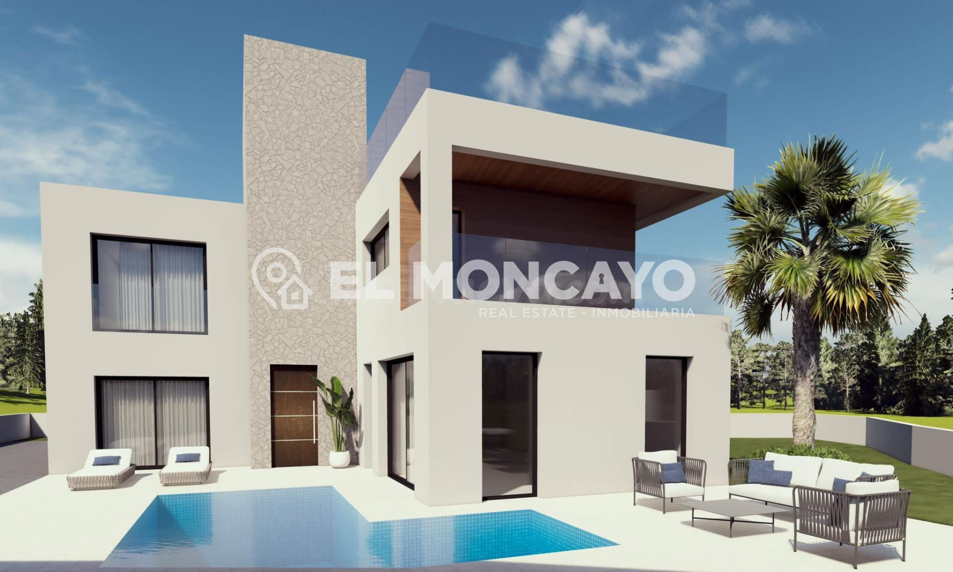 Fantástico chalet independiente con piscina privada en Ciudad Quesada, Rojales, Costa Blanca