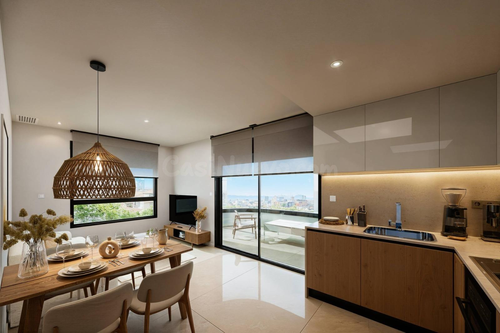 Apartamentos de obra nueva con amplias terrazas en Guardamar del Segura