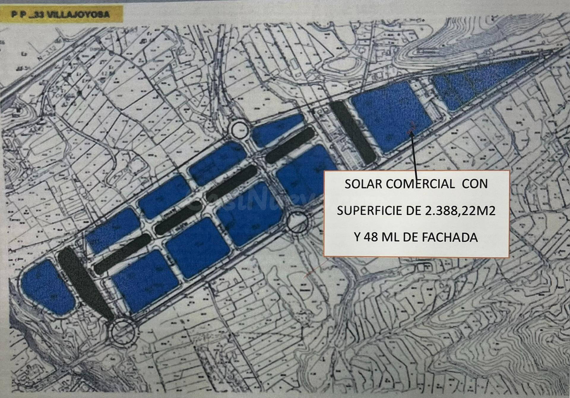 Parcela en venta en Villajoyosa
