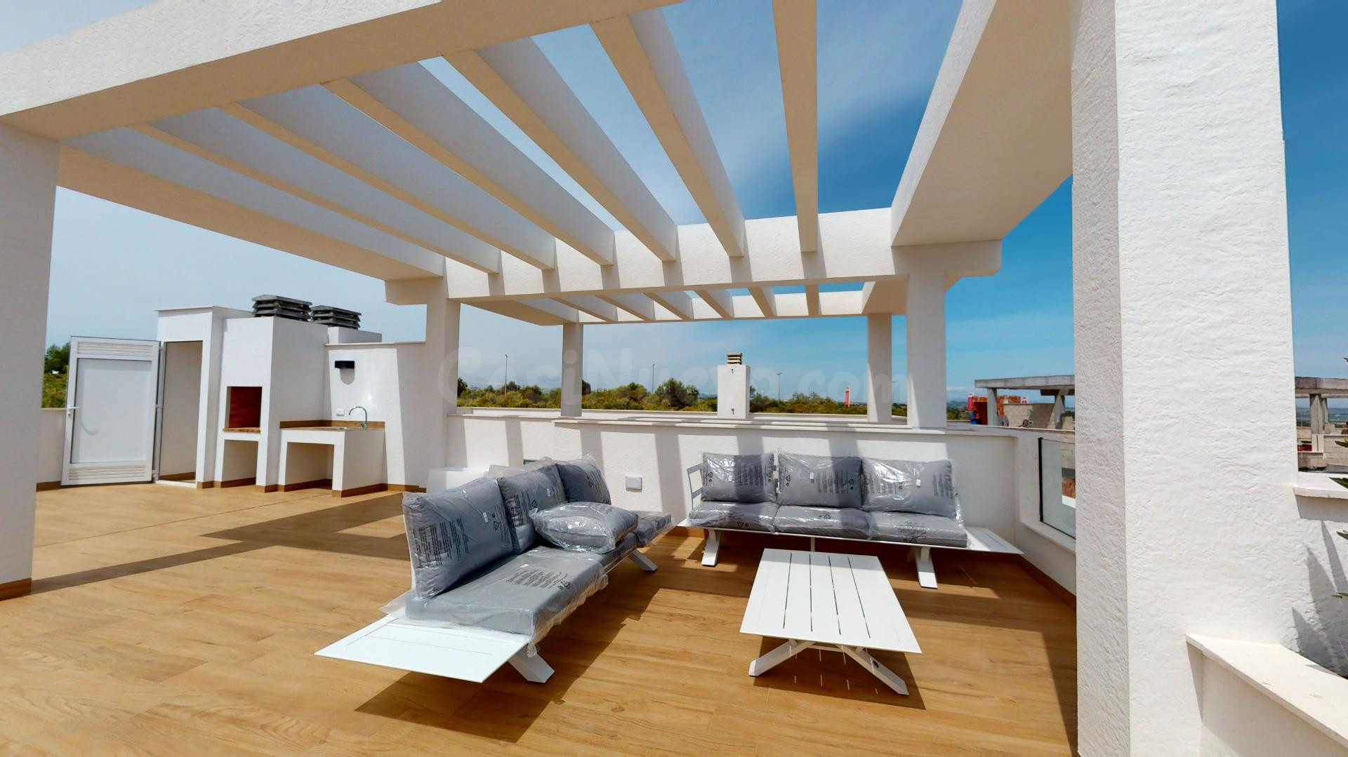 Impresionante bungalow en la planta superior