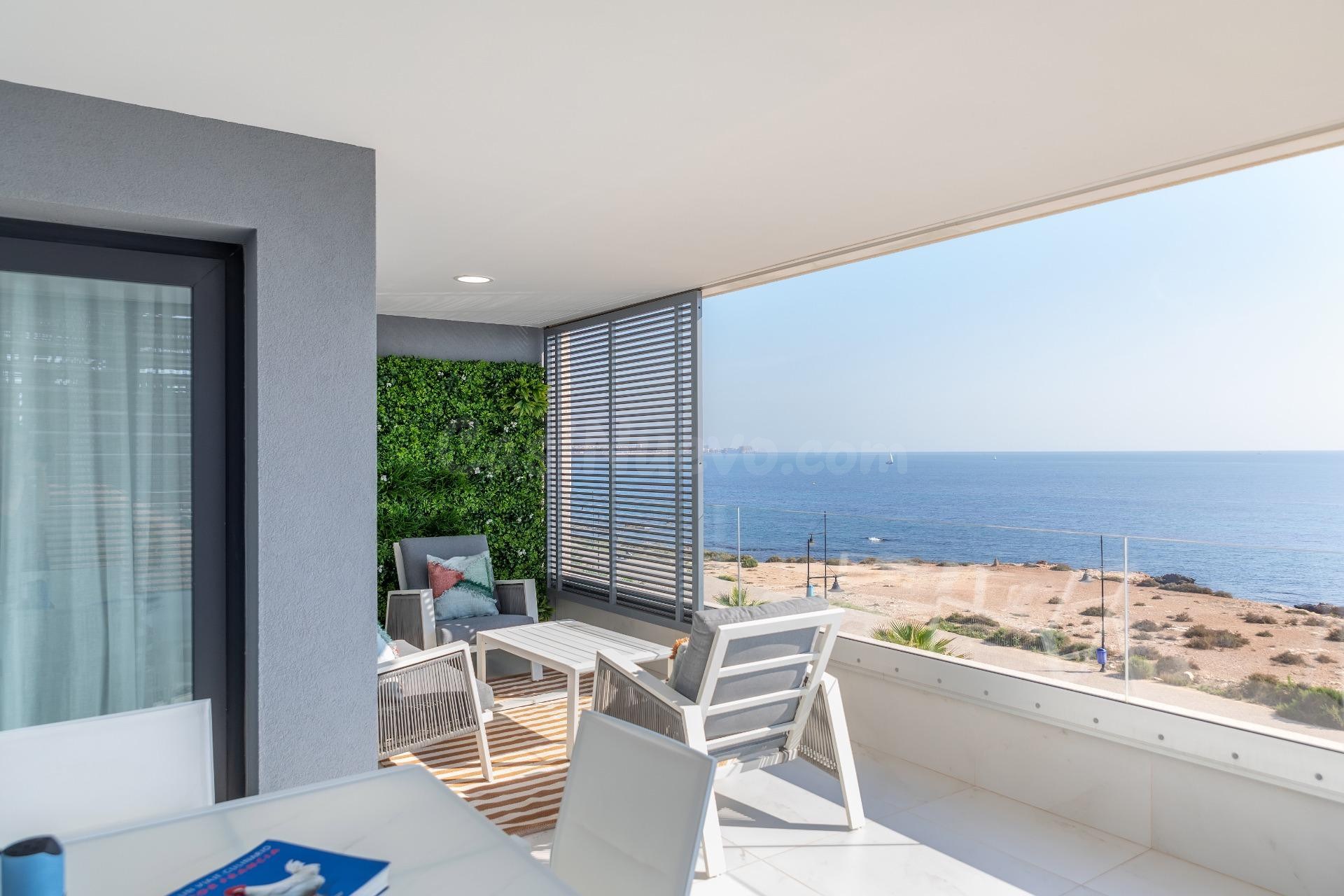 Maravilloso residencial Posidonia vistas frontales al mar
