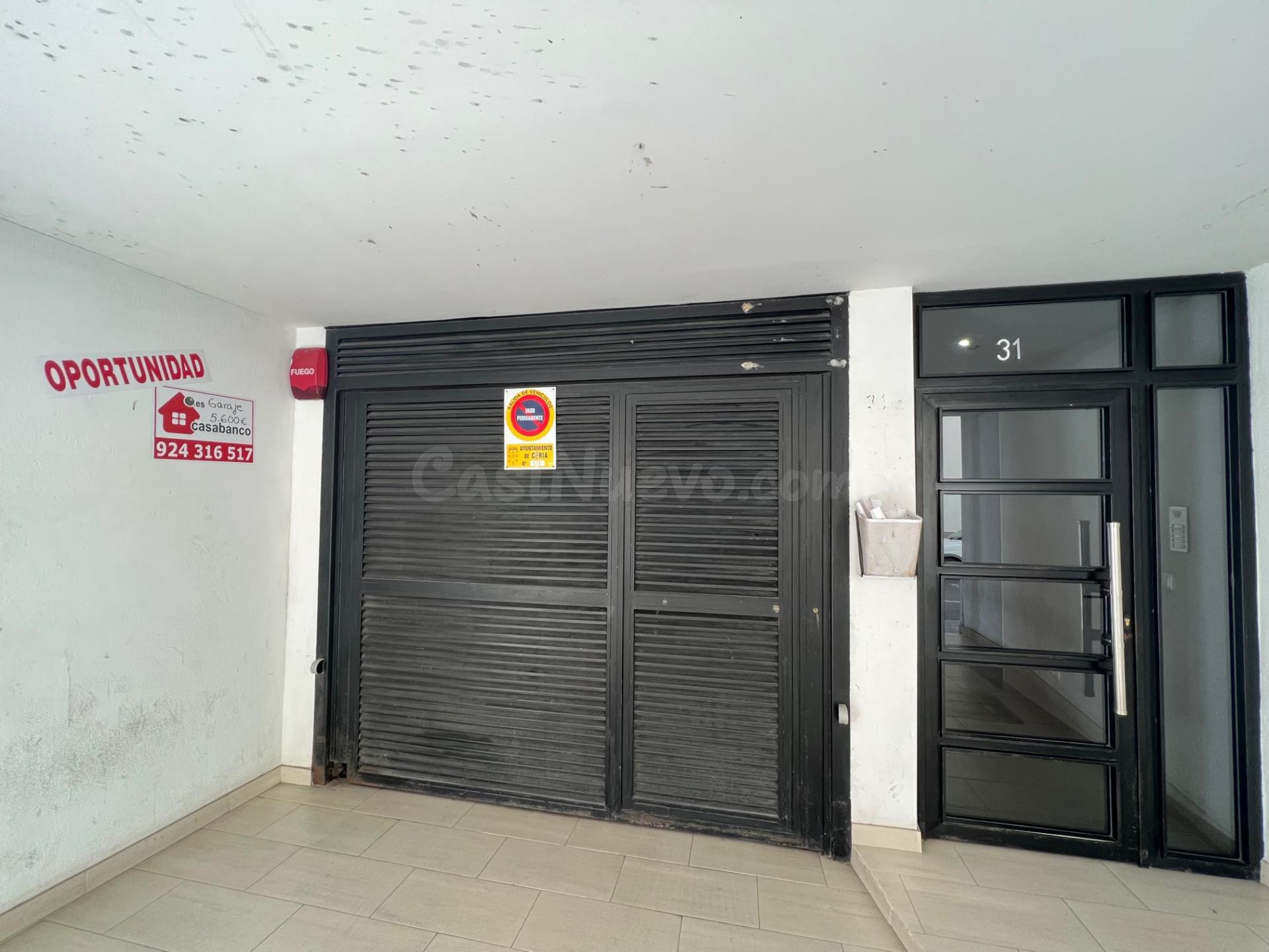 CASABANCO VENDE  PLAZA  DE GARAJE  EN CORIA - foto 2