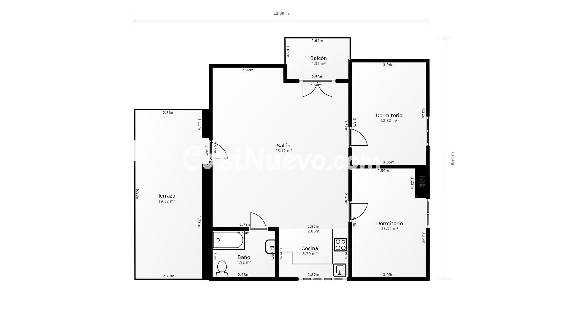 CASA CON DOS VIVIENDAD INDEPENDIENTES, TERRENO Y VISTAS A LO - foto 30
