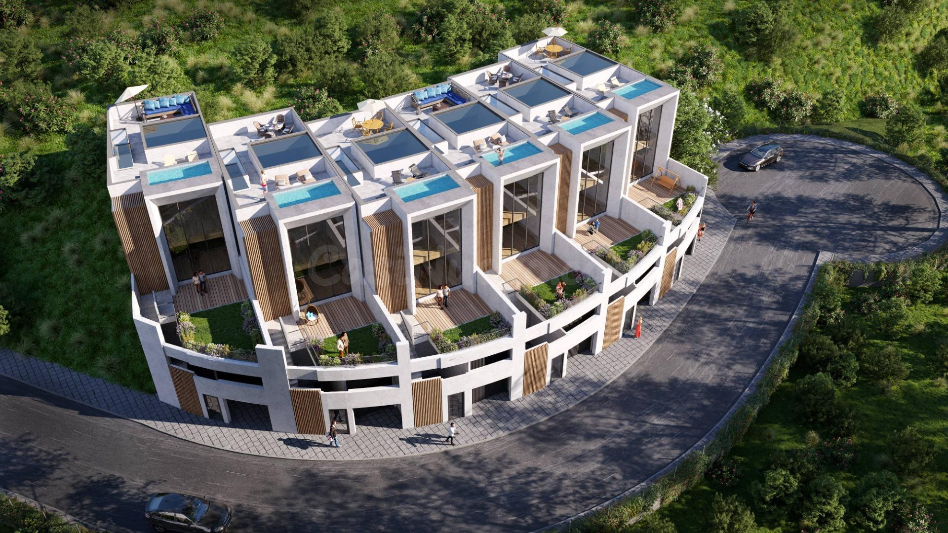 Obra nueva - Chalet adosado con piscina privada y vistas al  - foto 2