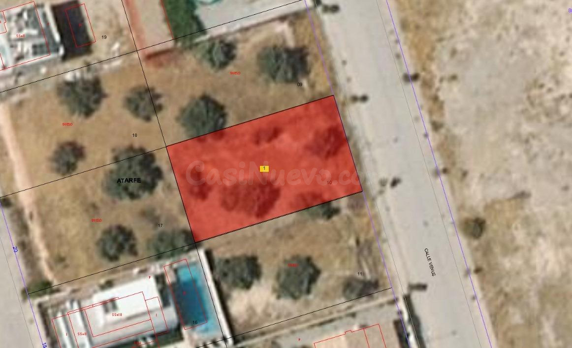 Magnifico solar de 400 m2 en Atarfe (Junto a Pantano de Cubillas y Albolote).