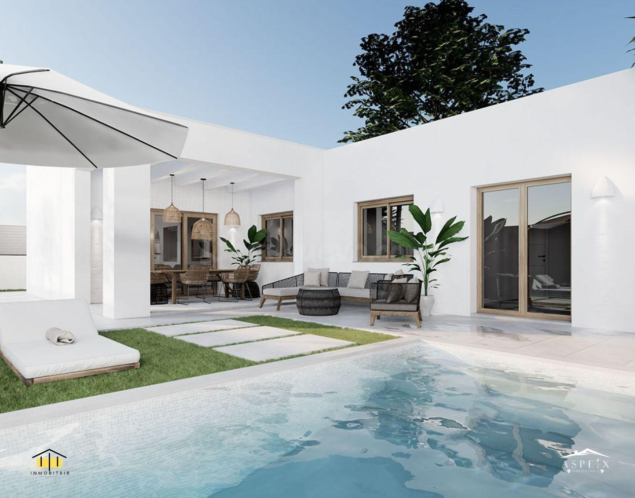 17 Magníficos Chalets de OBRA NUEVA en ASPE, parcelas 400 a 489 m2, AUTOPROMOCIÓN !!!
