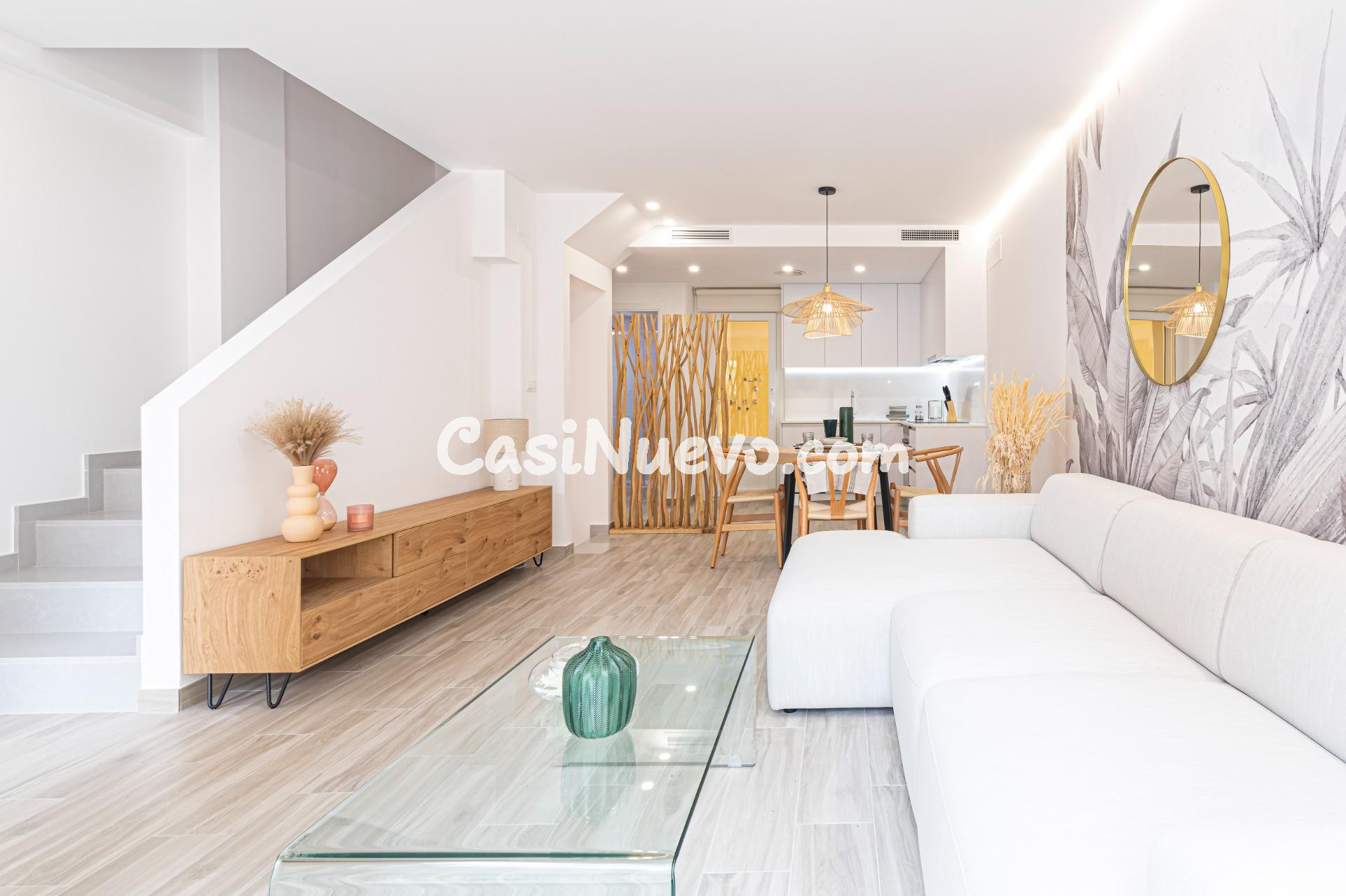 Amplio dúplex en construcción en Los Miradores del Puerto de La Manga.