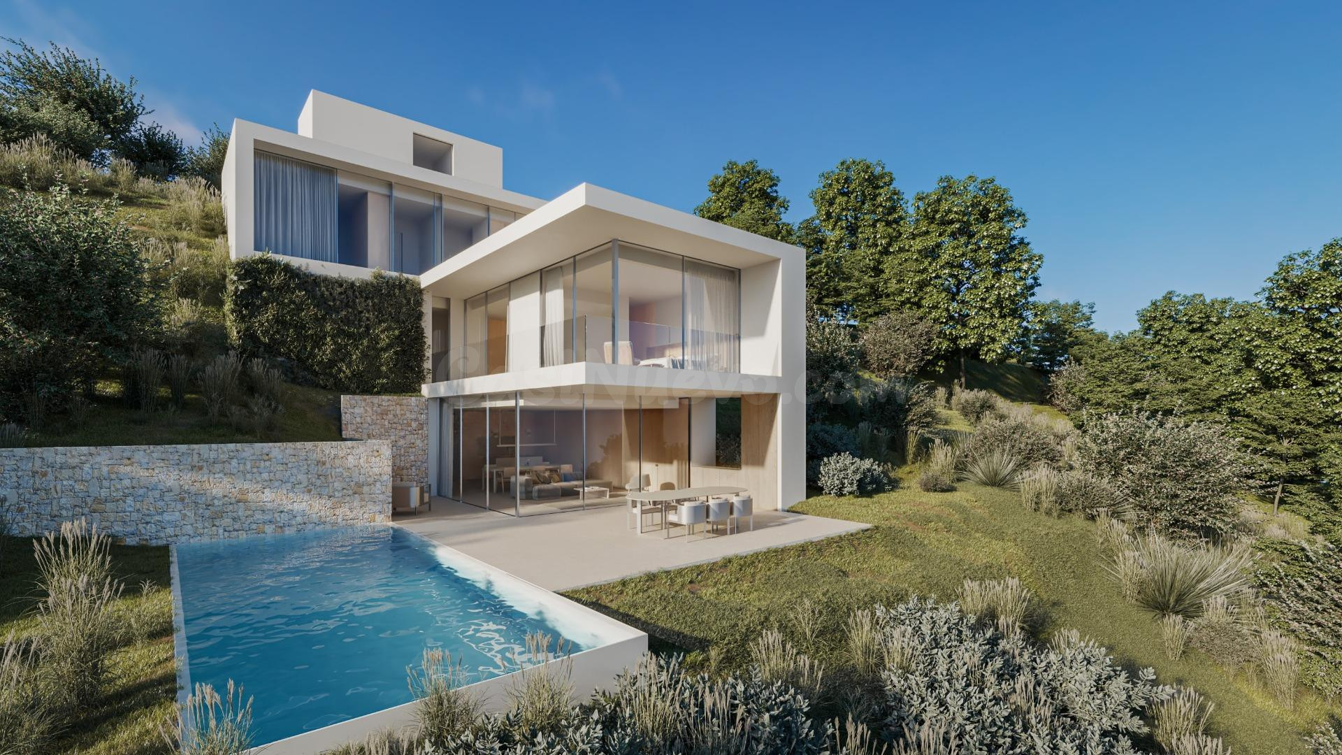 VILLA DE DISEÑO CON VISTAS PANORÁMICAS AL MAR - foto 2