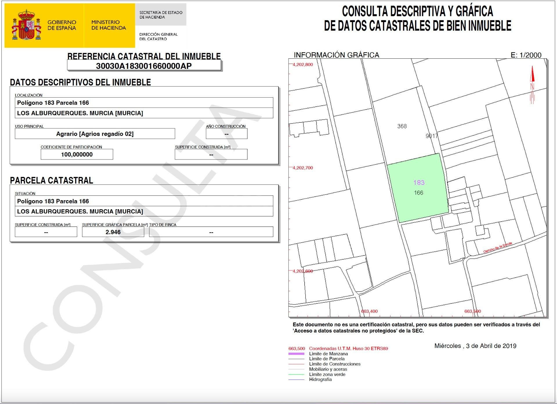 Parcela edificable en Murcia Aljucer - foto 5