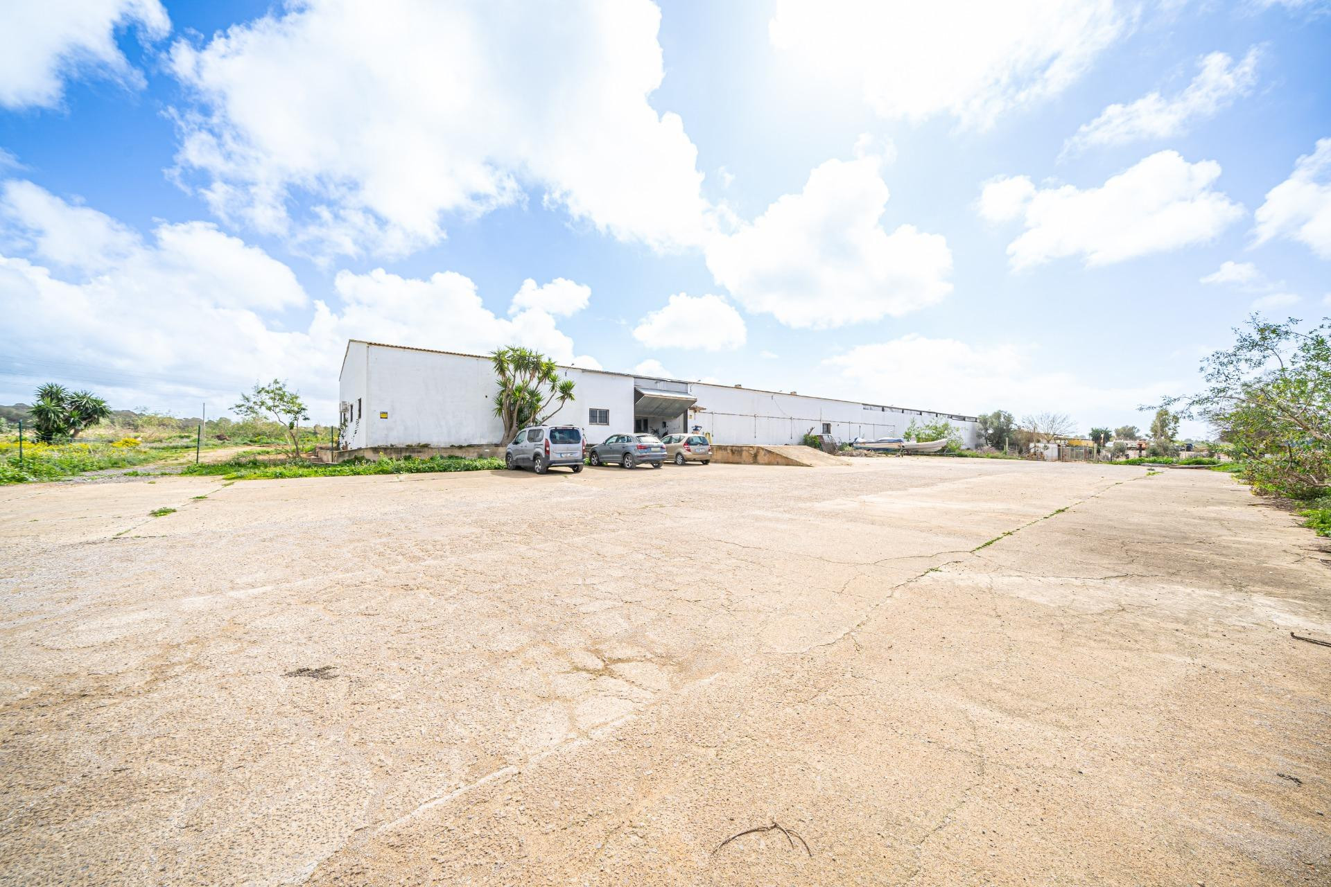 TERRENO CON NAVE, VIVIENDA Y OFICINAS