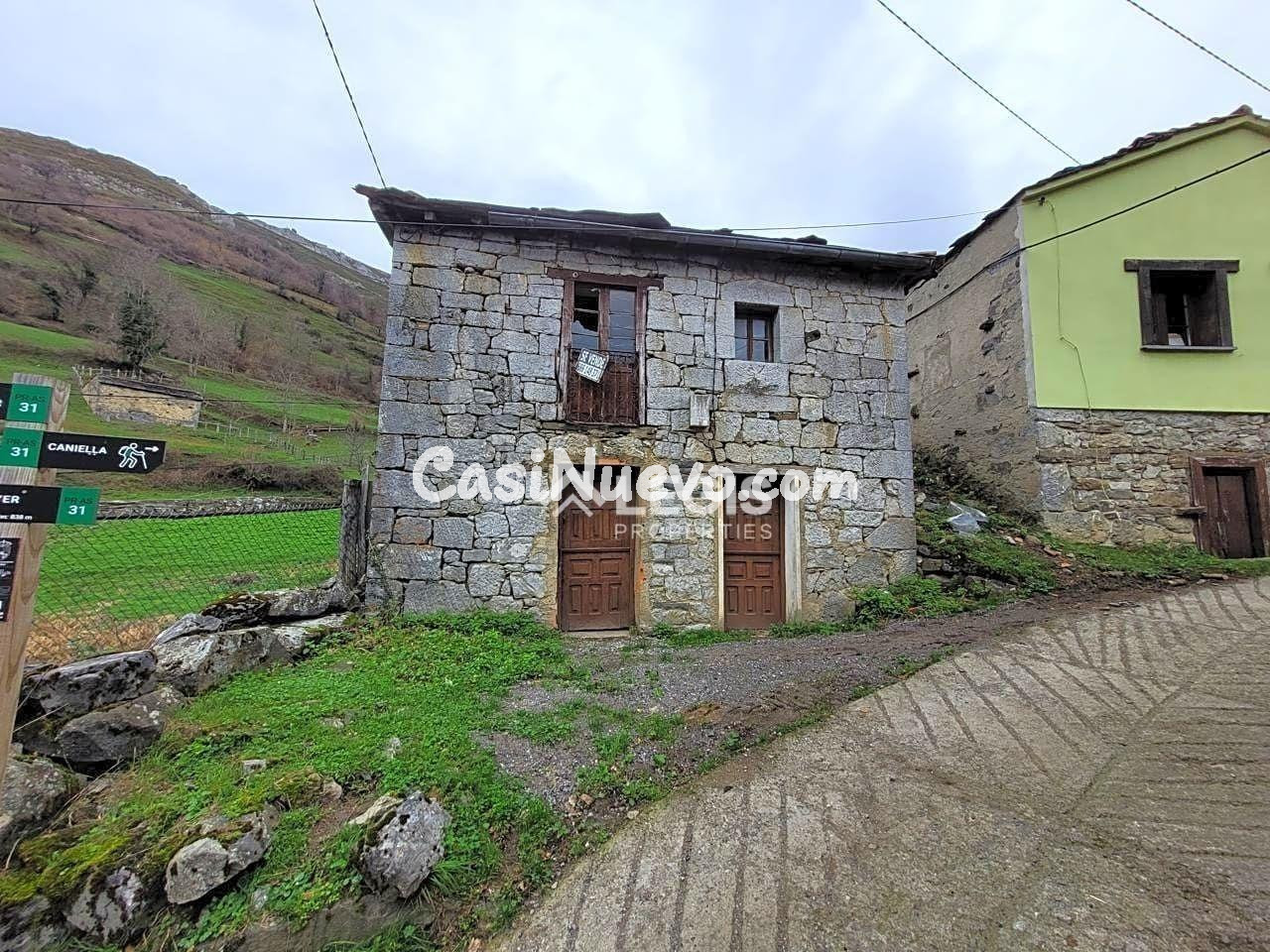CASA DE PIEDRA PARA REFORMAR EN EL PUEBLO DE RIOALLER, PRINC - foto 16