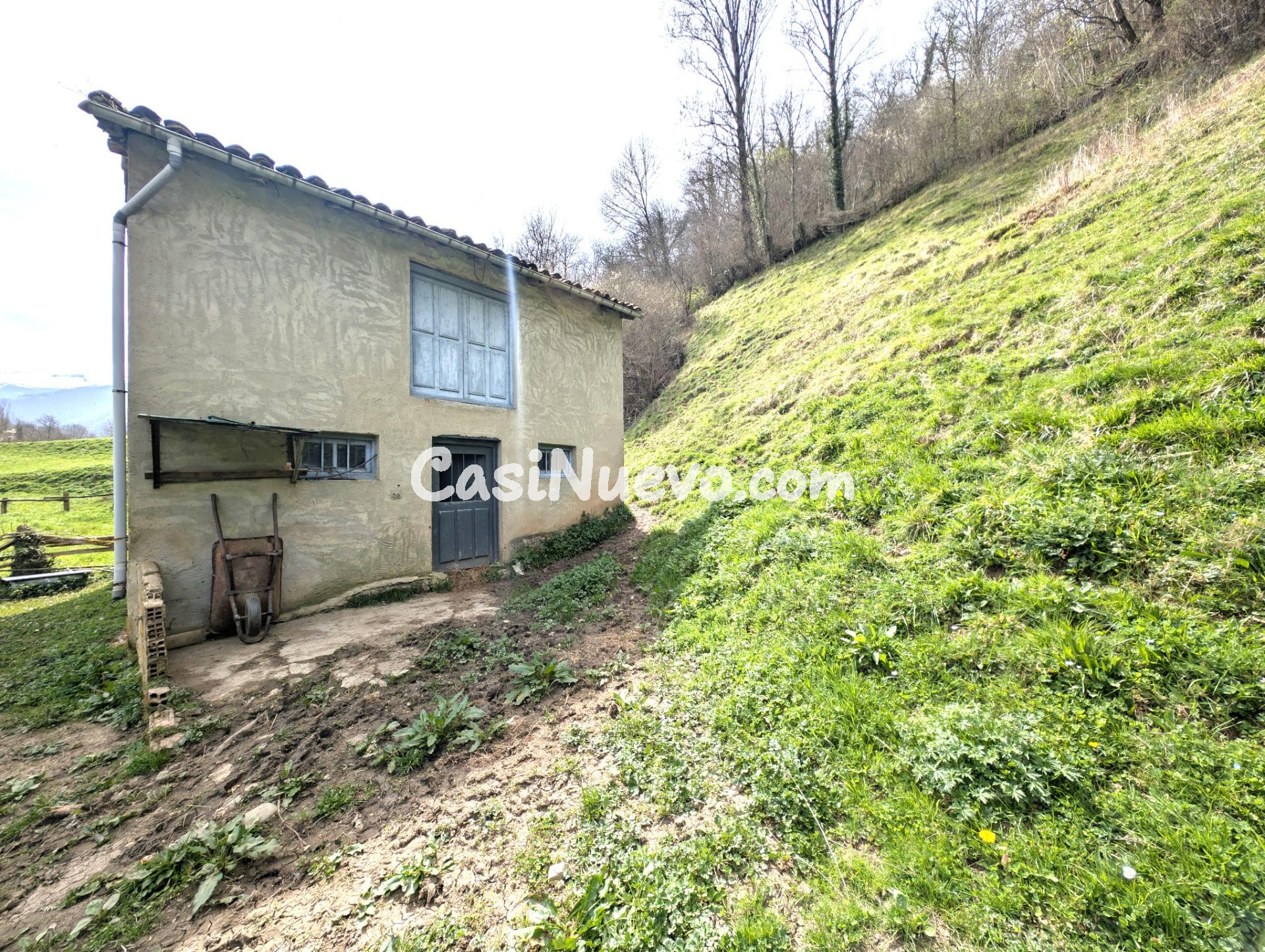 CUADRA CON FINCA DE 3000 M2 EN CASOMERA ALLER - foto 8
