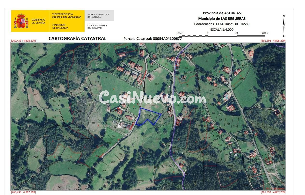 FINCA EDIFICABLE DE 3013 METROS CUADRADOS EN LAS REGUERAS - 